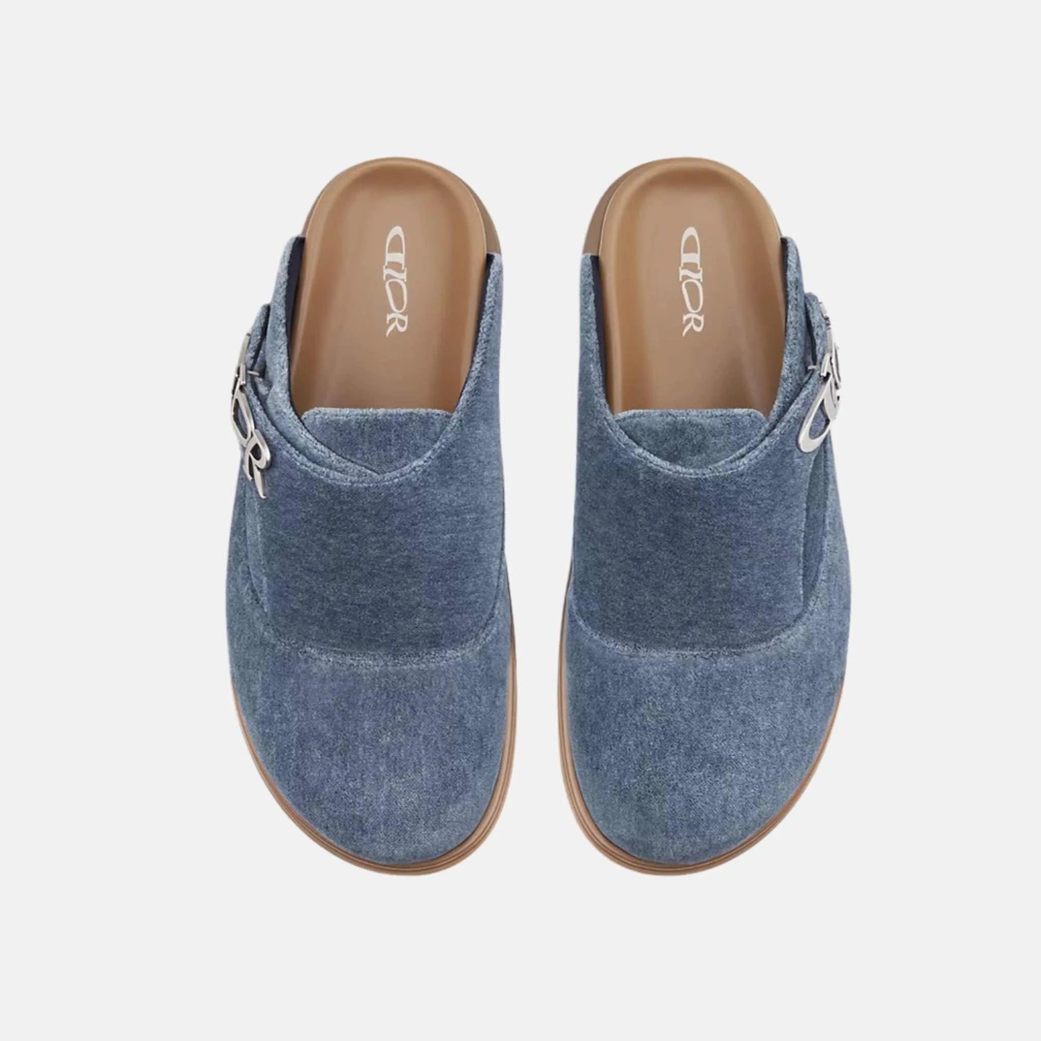 Dior Aqua Mule DIOR & LEWIS HAMILTON Blue Denim, Top