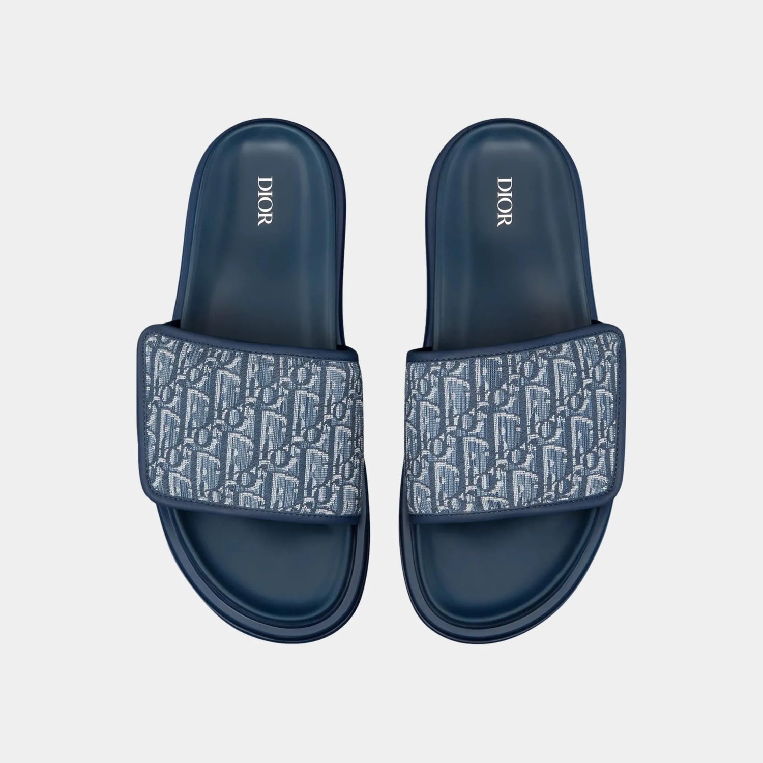Aqua Sandal In Dior Oblique Jacquard