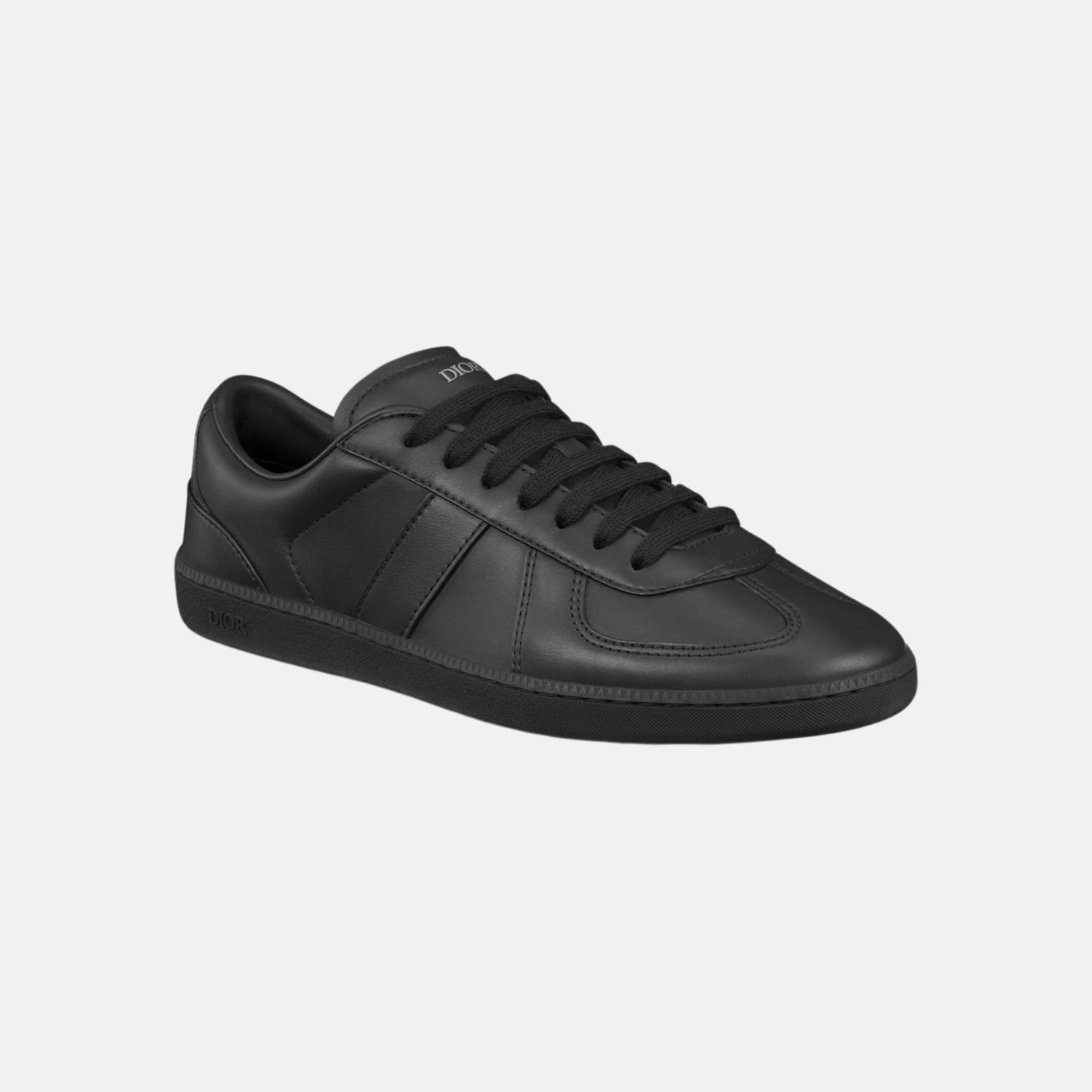 Dior B01 Matchpoint Sneaker In Smooth Calfskin, Black, Front