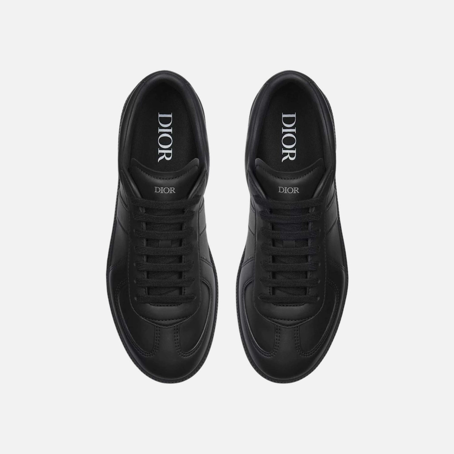 Dior B01 Matchpoint Sneaker In Smooth Calfskin, Black, Top
