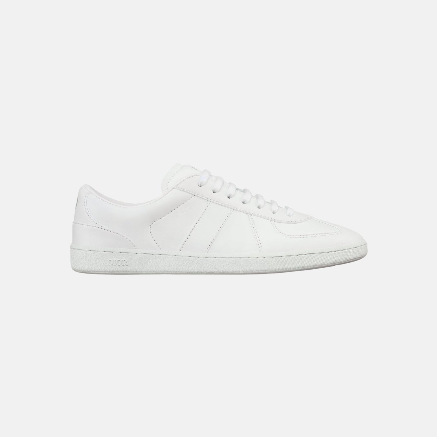 Dior B01 Matchpoint Sneaker In Smooth Calfskin, White, Side