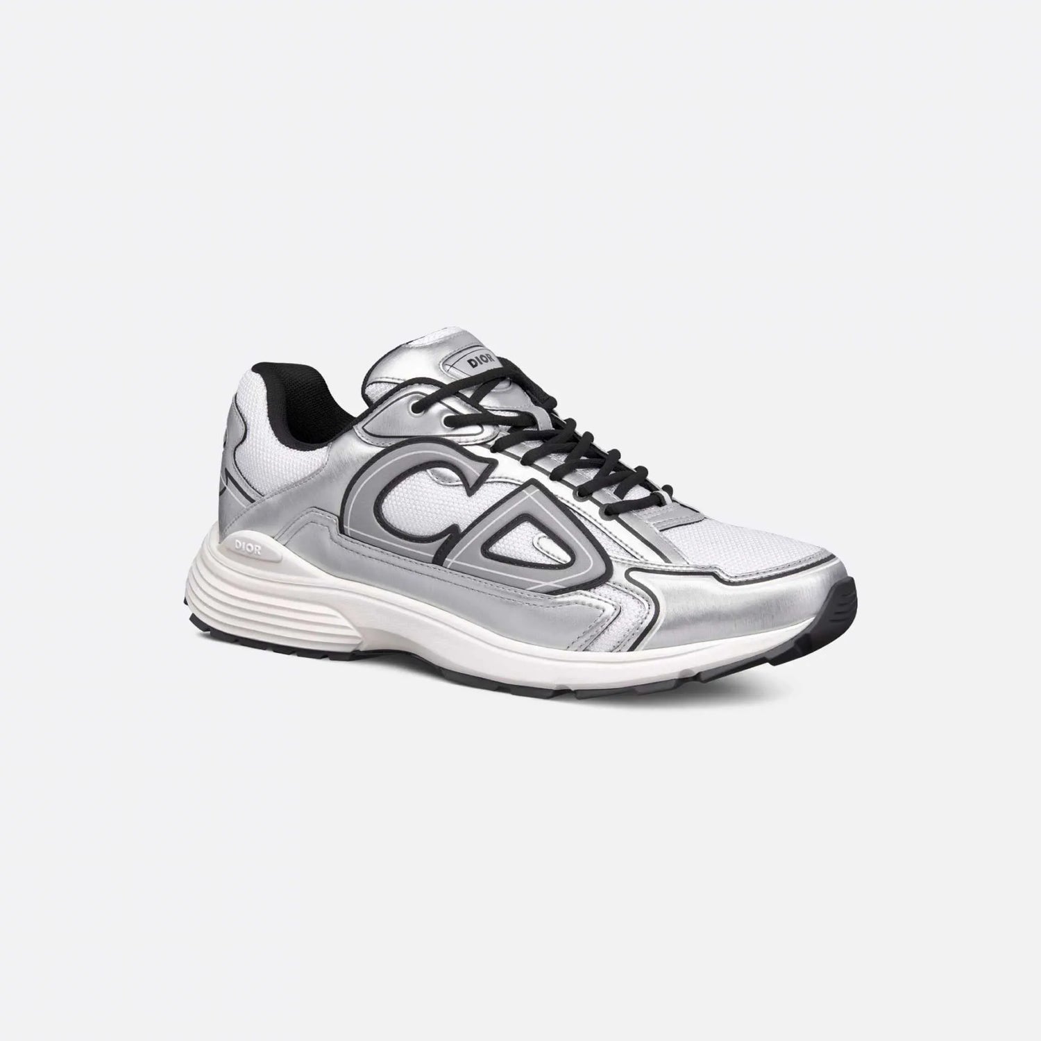 Dior B30 Countdown Sneaker Mesh & Technical Fabric ,White,  Side&Front
