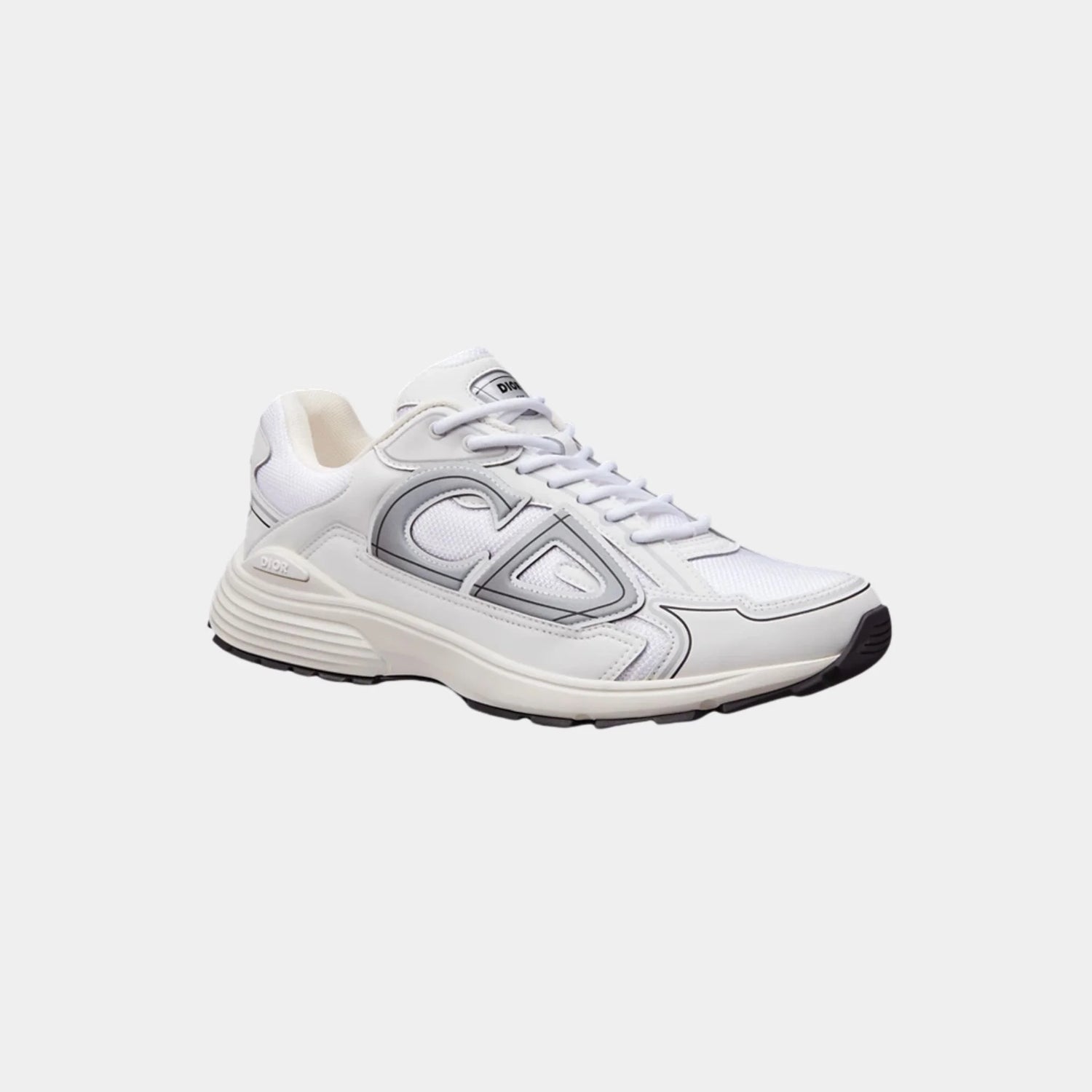 Dior B30 Countdown Sneaker White Mesh and Technical Fabric, Front