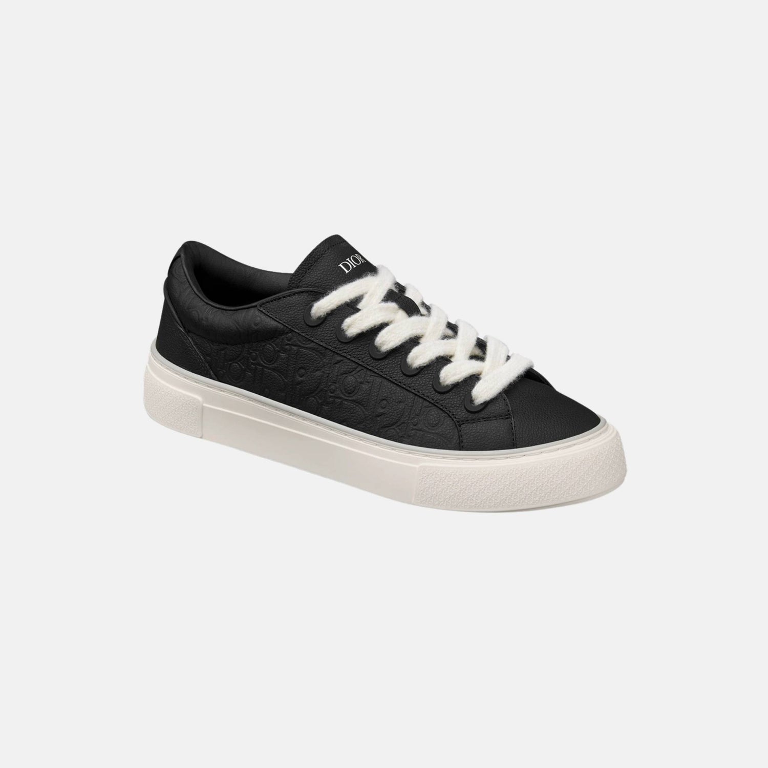 Dior B33 Spin Sneaker In Grained Calfskin And Dior Gravity Leather, Back, Front
