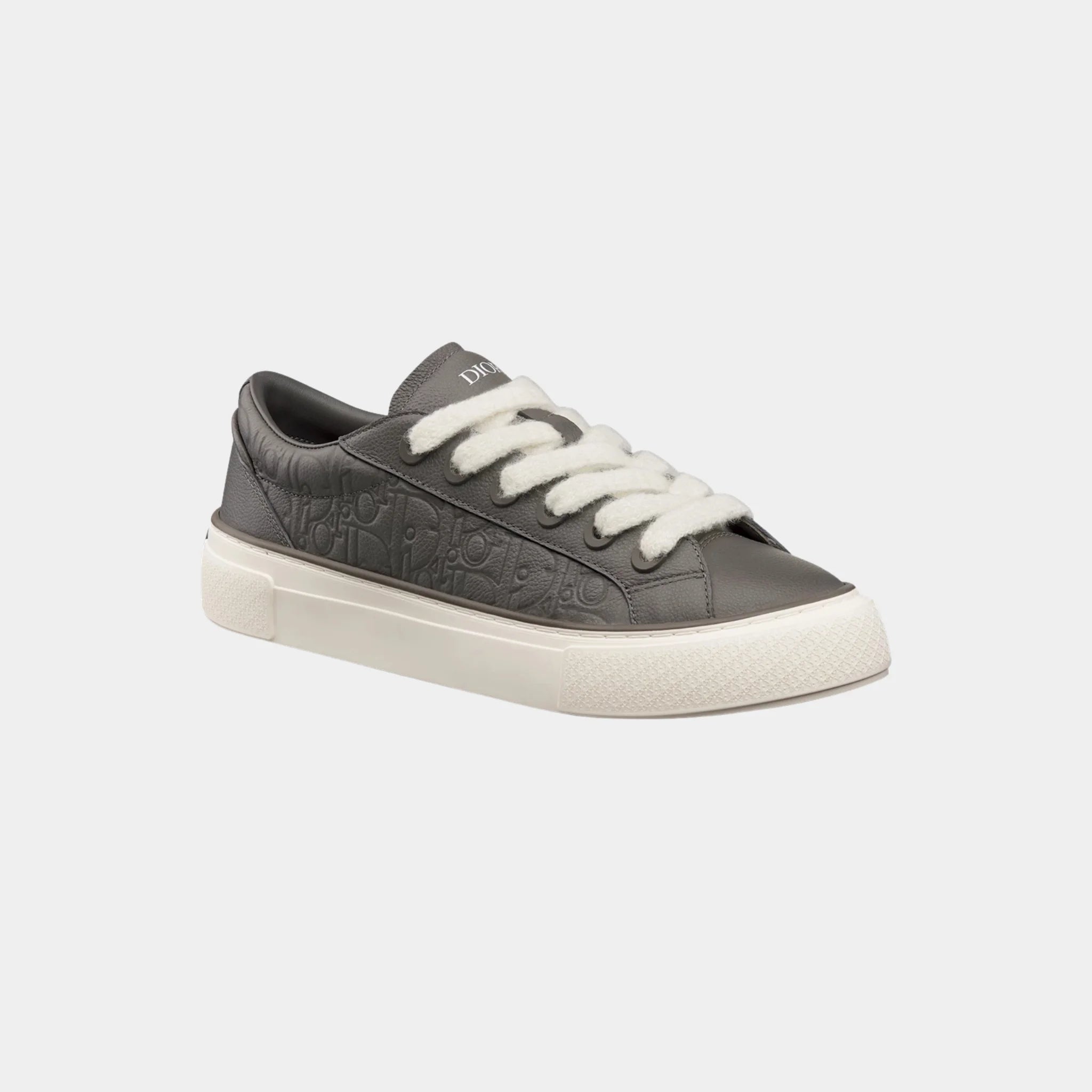 B33 Spin Sneaker In Grained Calfskin And Dior Gravity Leather