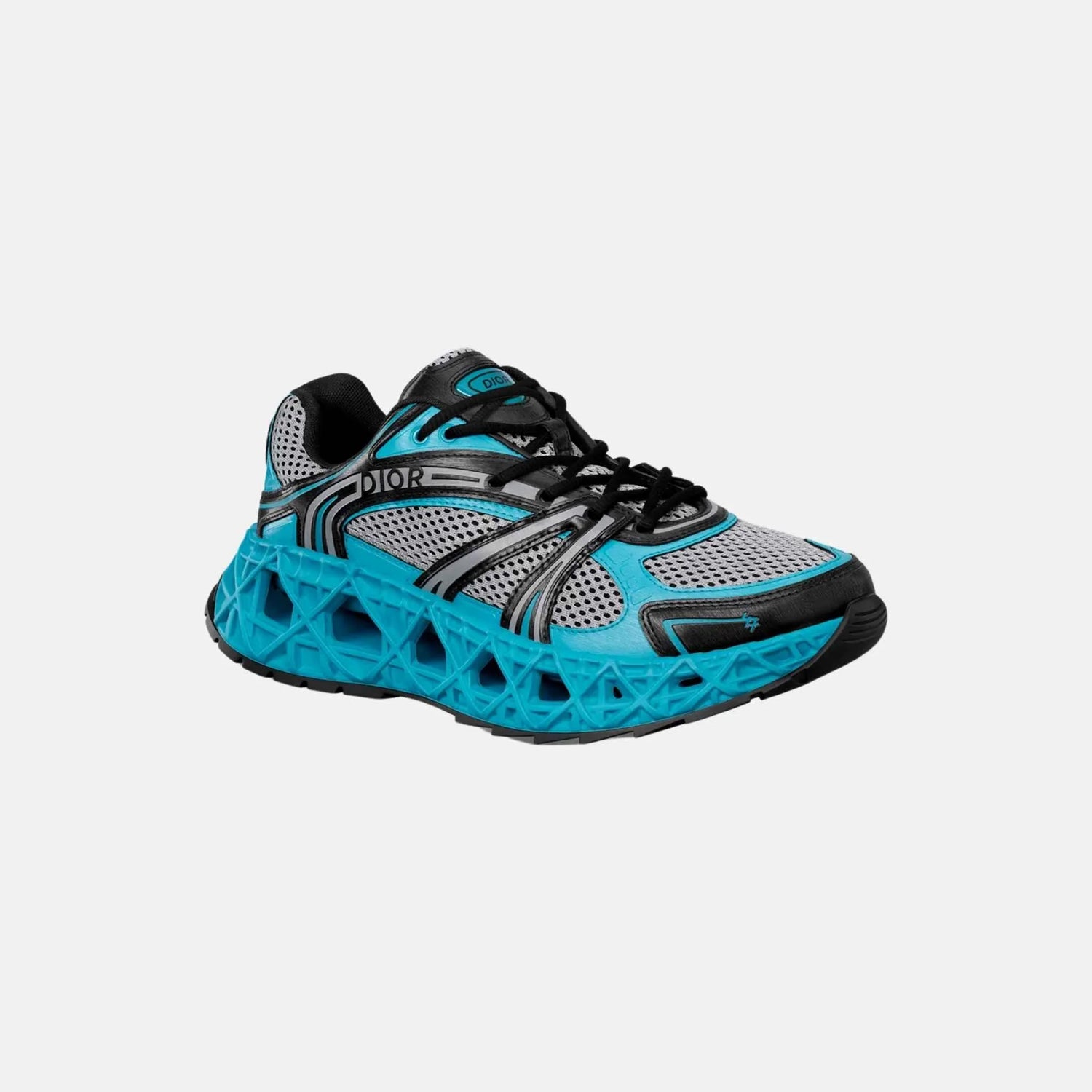 Dior B35 NXXT Sneaker Limited And Numbered Edition, Neon Blue, Front