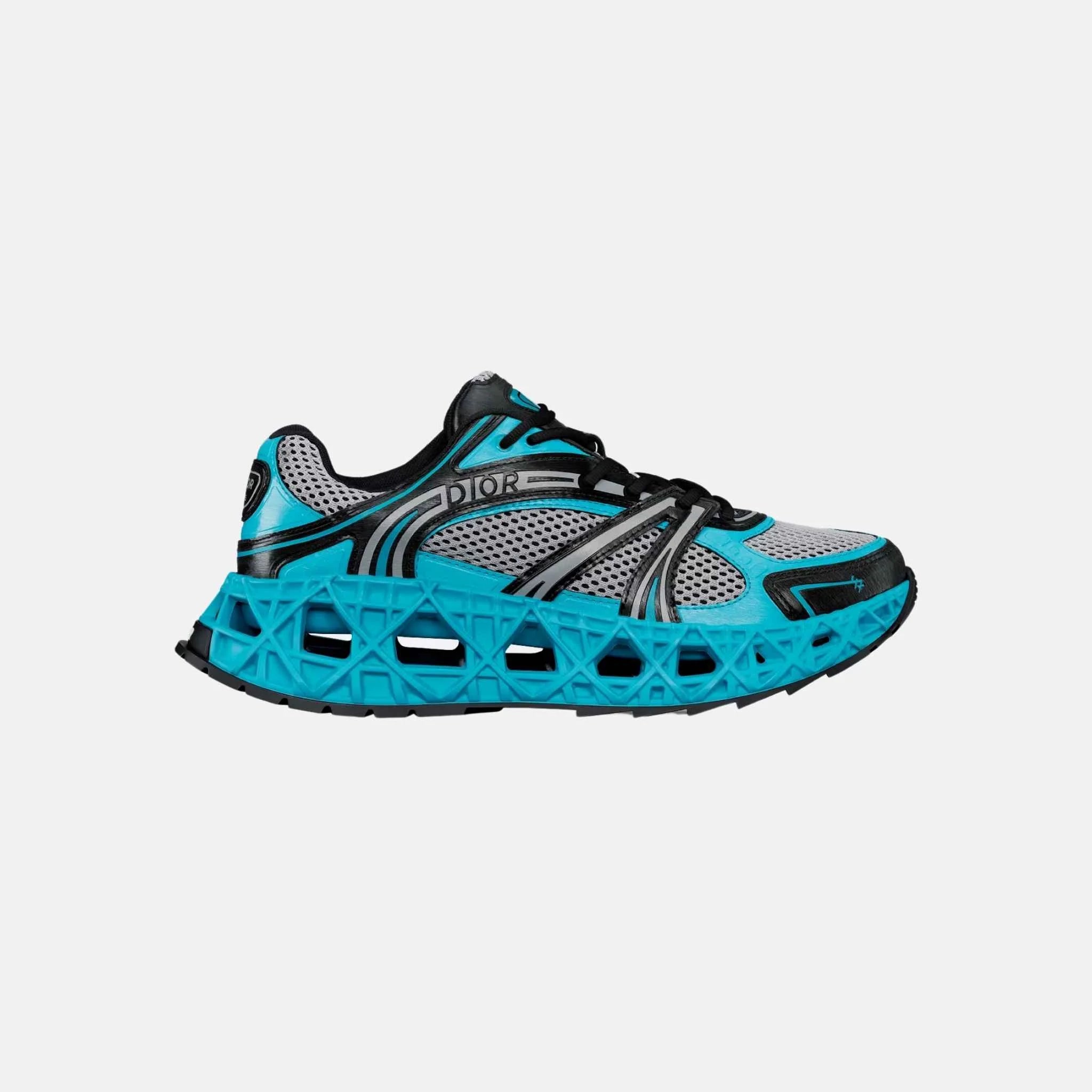 Dior B35 NXXT Sneaker Limited And Numbered Edition, Neon Blue, Side