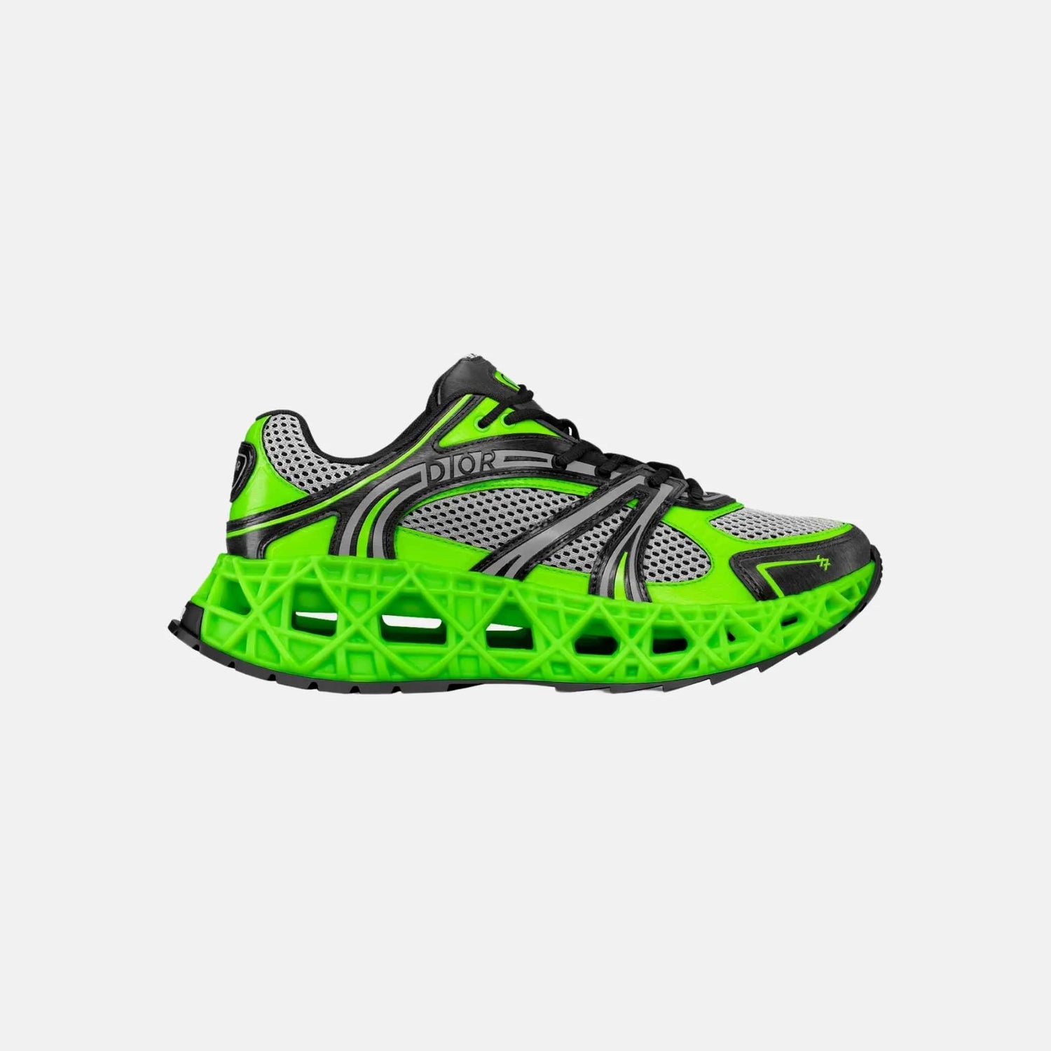 Dior B35 NXXT Sneaker Limited And Numbered Edition, Neon Green, Side