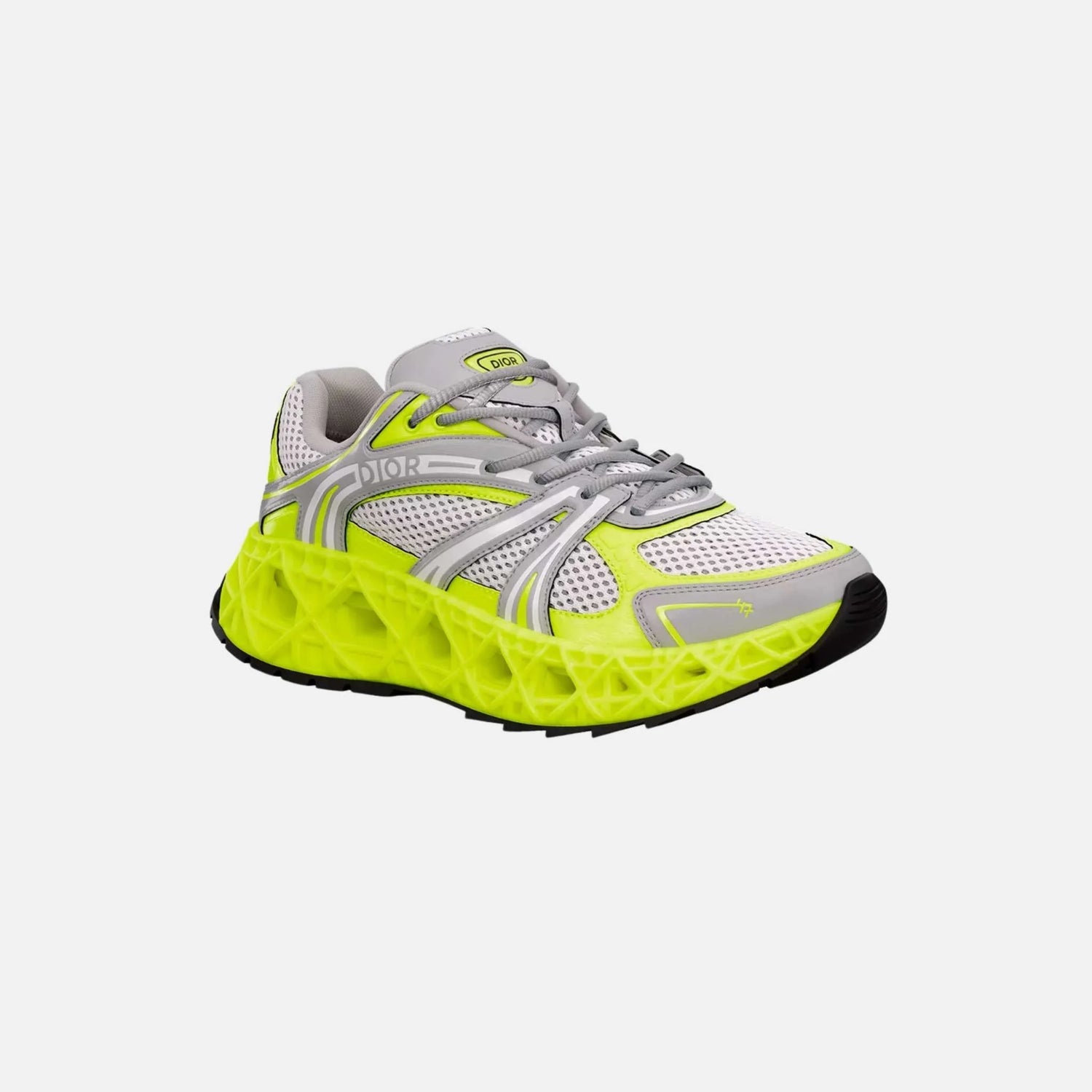 Dior B35 NXXT Sneaker Limited And Numbered Edition, Neon Yellow, Front
