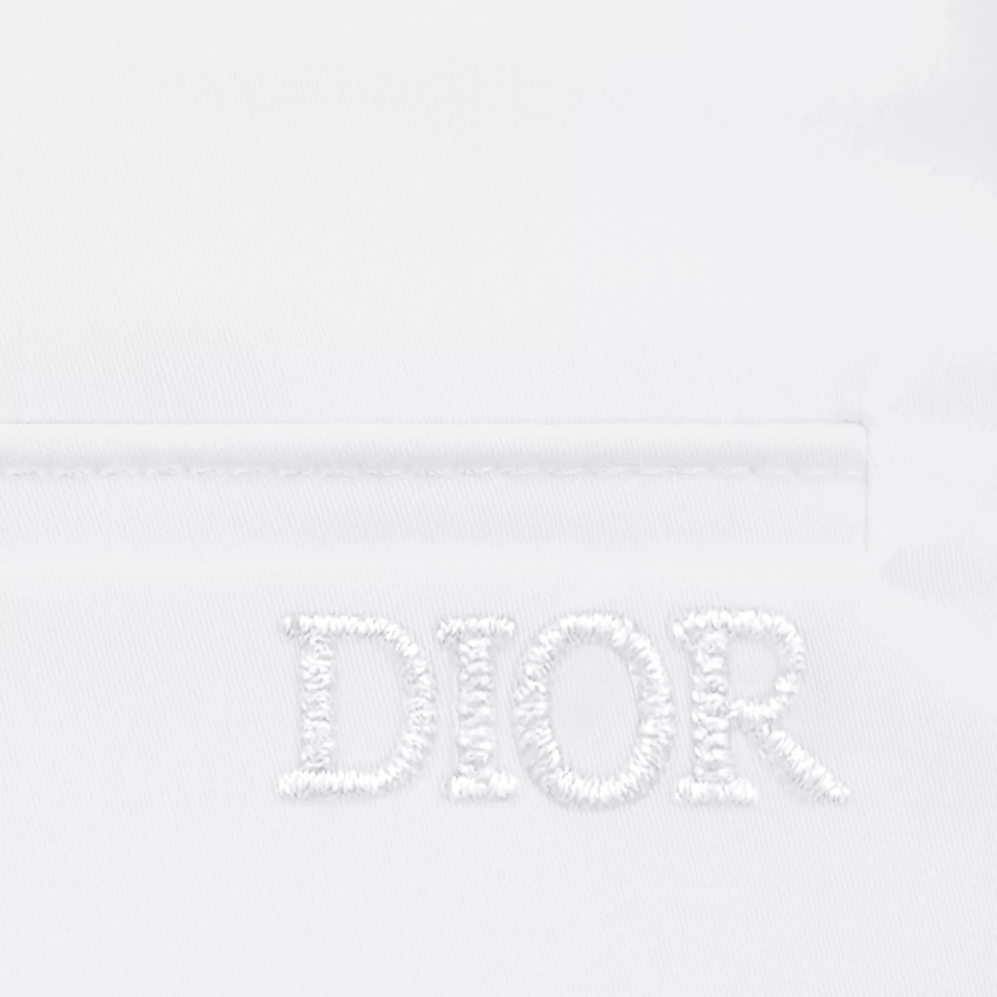 Dior Baby Suit Jacket White Cotton Blend, White, Close