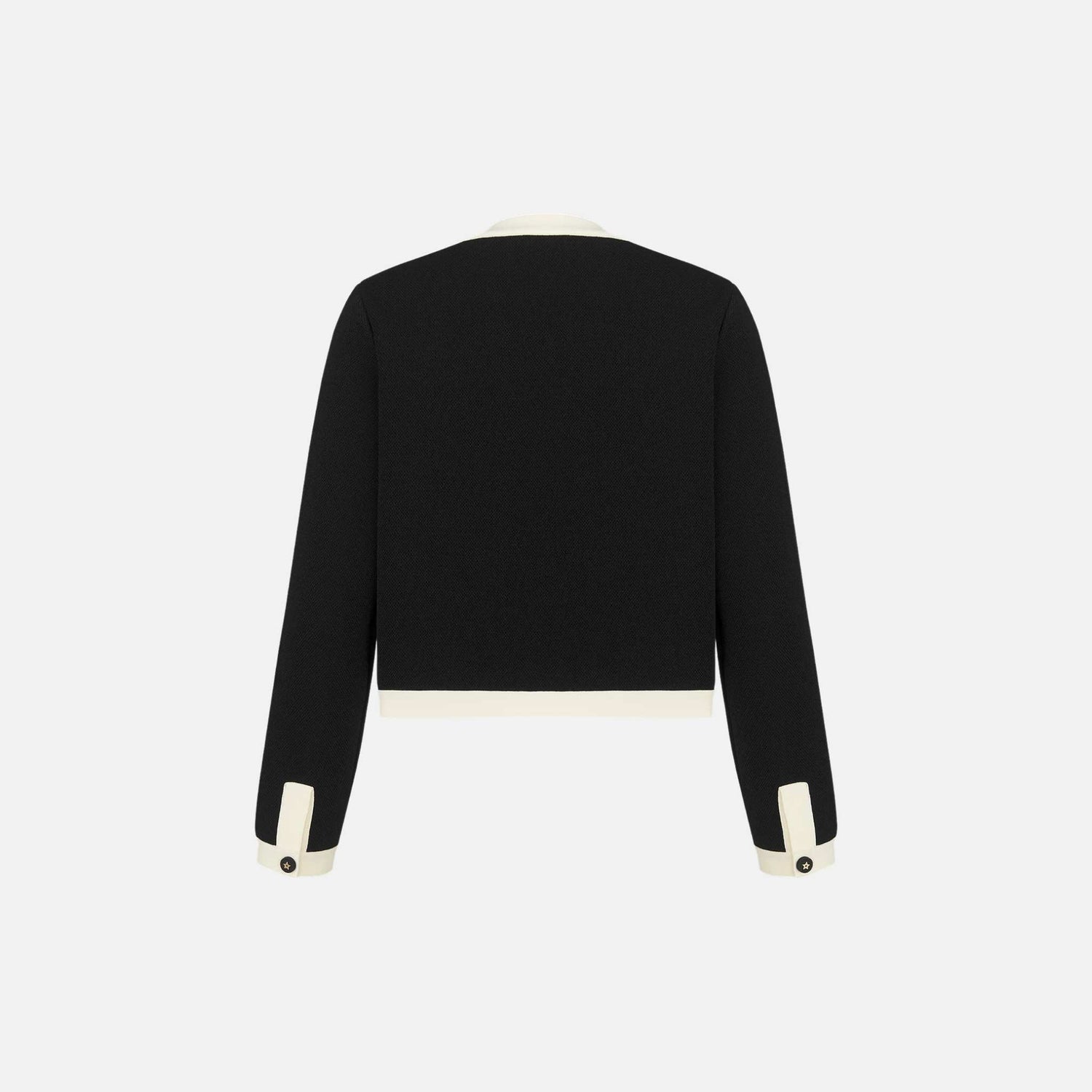 Dior Dioriviera Cropped Jacket In Technical Knit, Back