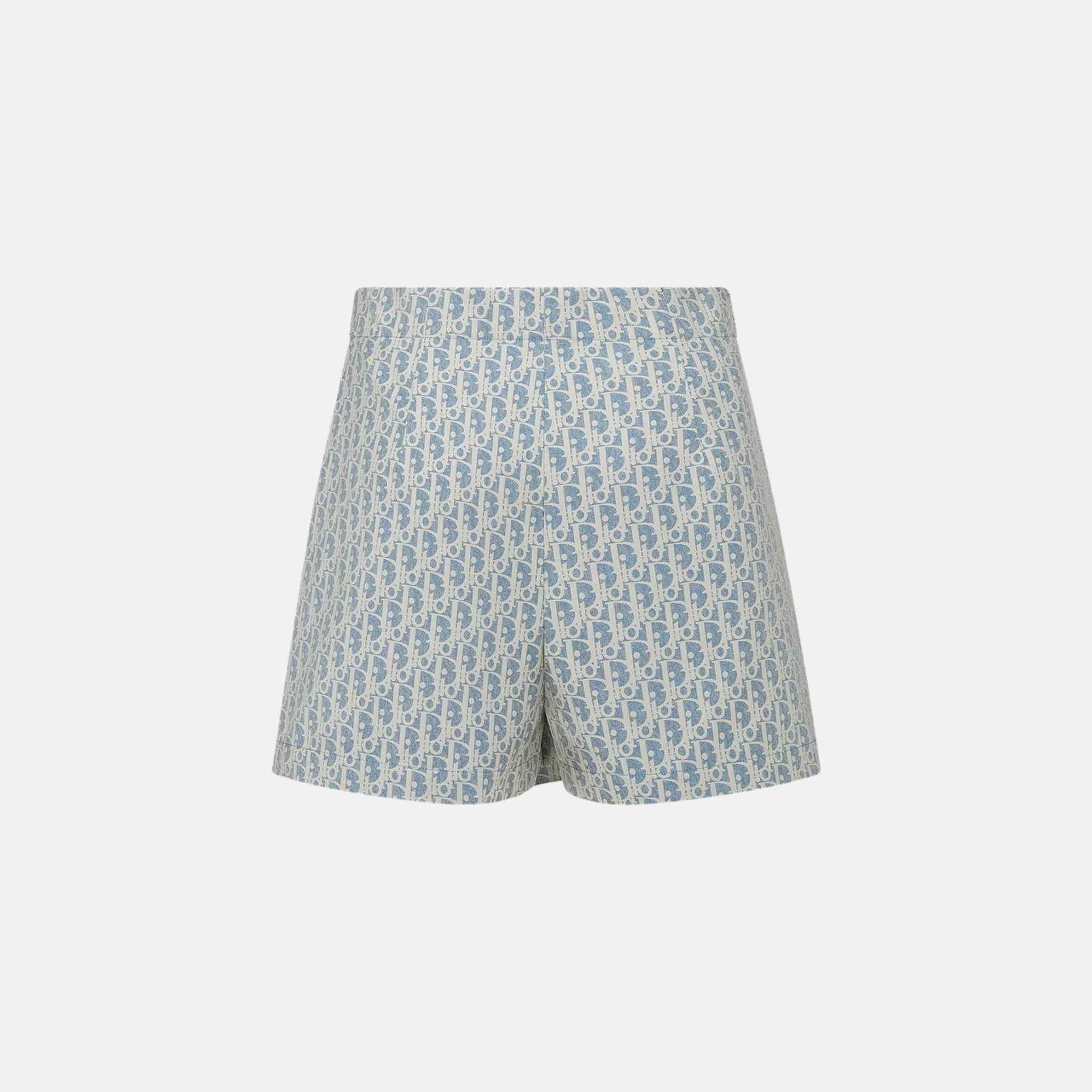 Dior Dioriviera Skort In Dior Oblique Jacquard Technical Taffeta, Back