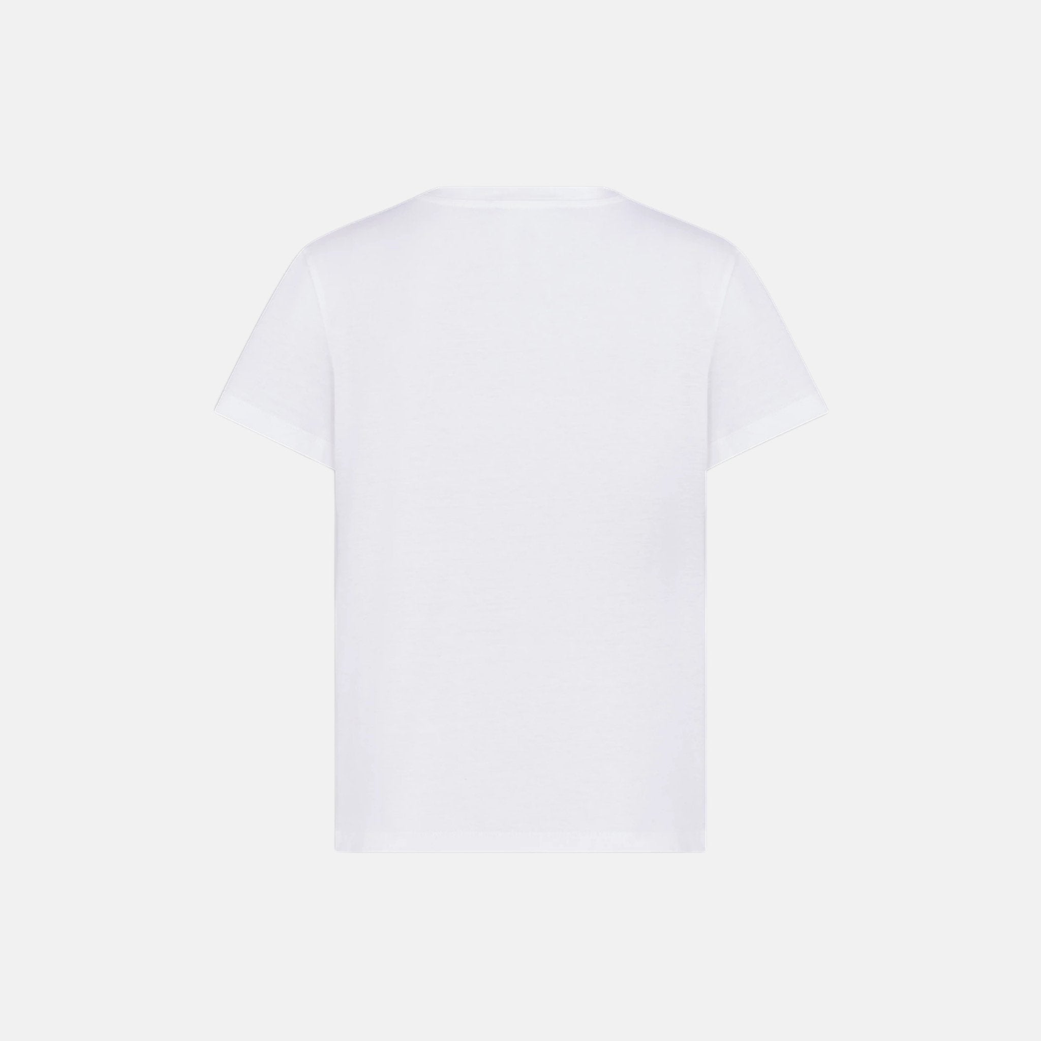 Dior Dioriviera T Shirt In Toile De Jouy Cotton And Linen Jersey, Back
