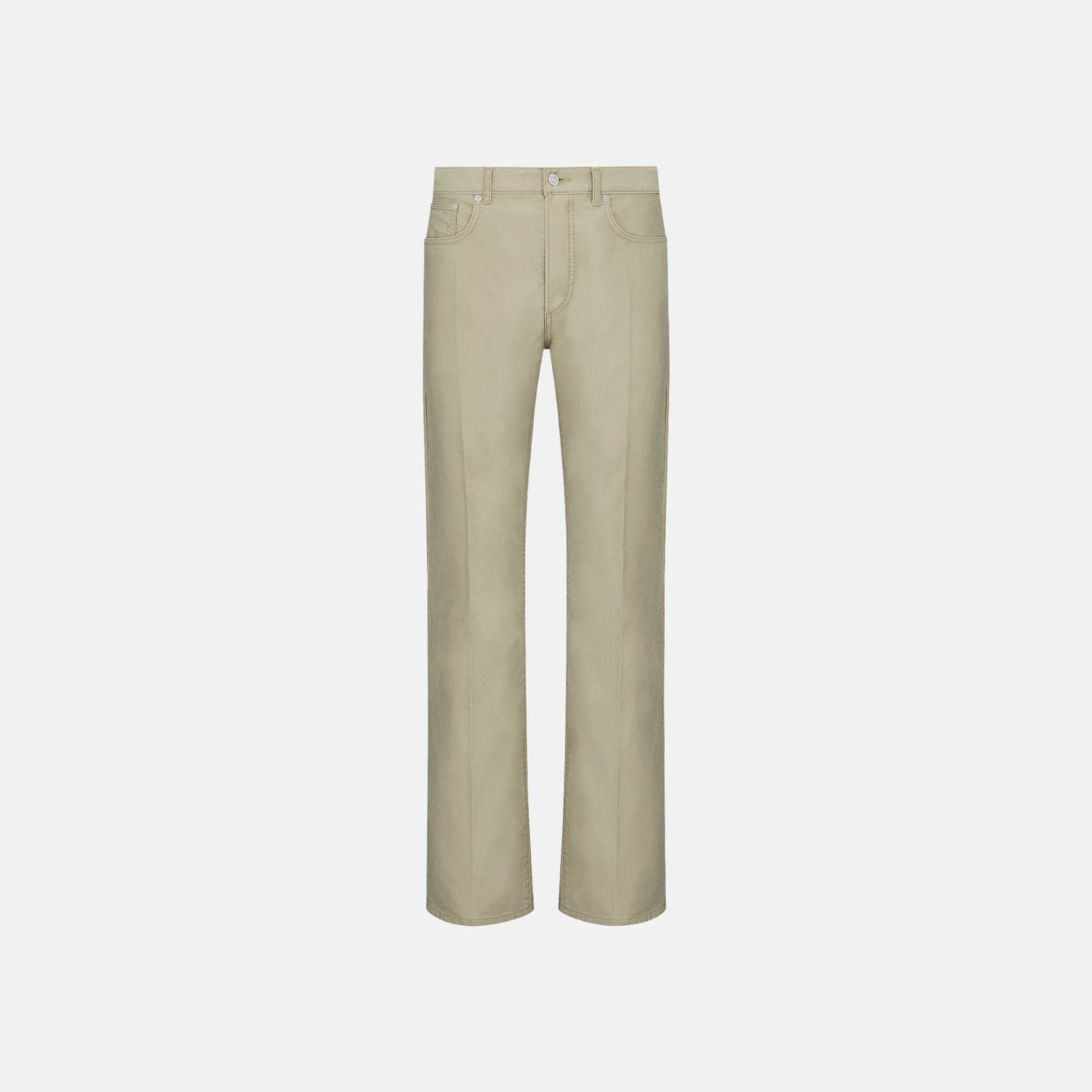 Dior Flared Jeans In Cotton Twill With Christian Dior Couture, Front