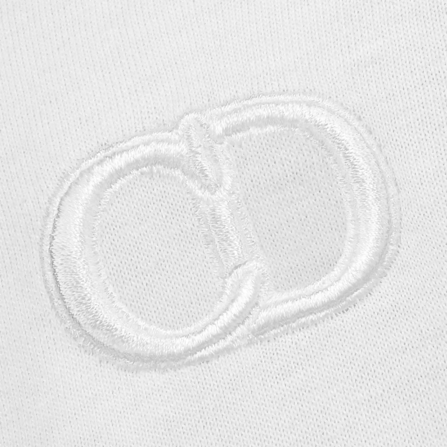 Dior Kids CD Icon T-Shirt White Cotton Jersey, Logo