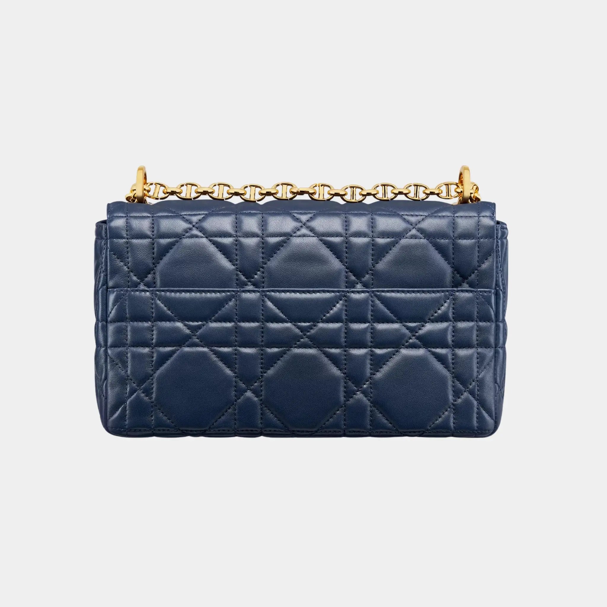 Medium Soft Caro Bag In Macrocannage Lambskin