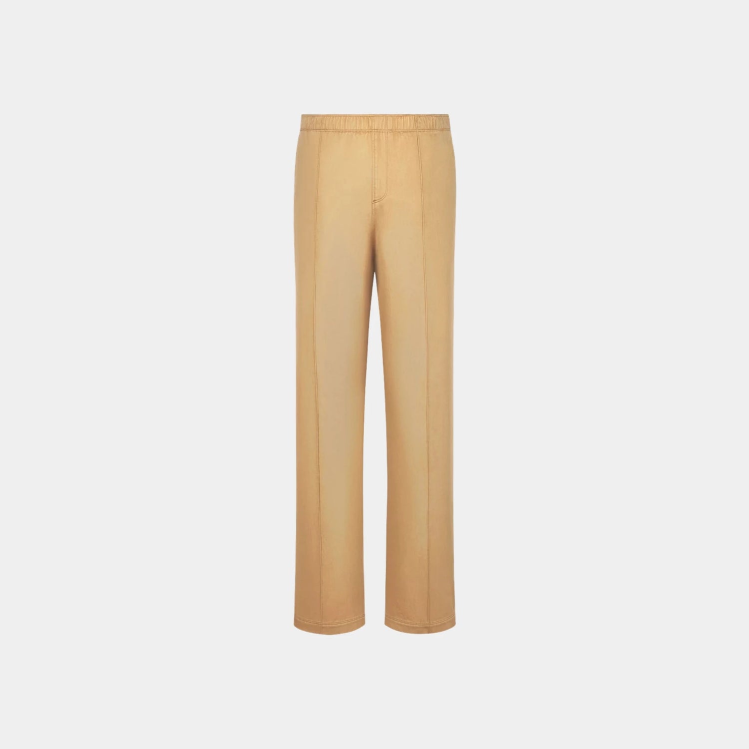 Dior Pants With Christian Dior Couture In Cotton Gabardine, Brown, Front