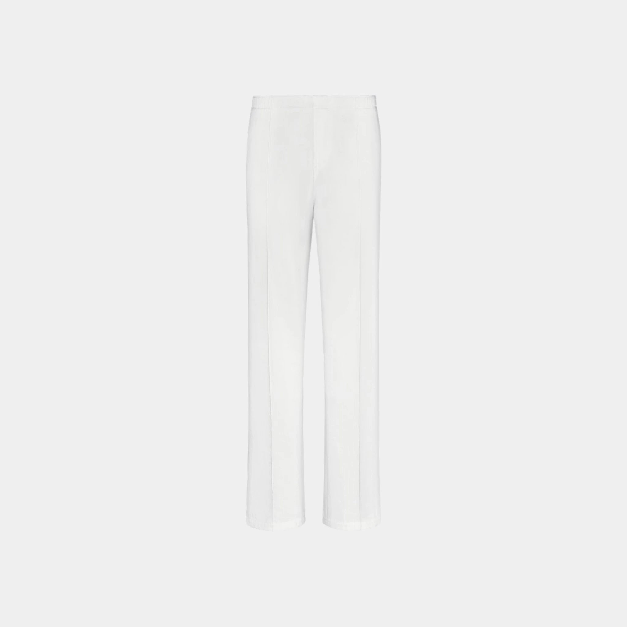Dior Pants With Christian Dior Couture In Cotton Gabardine, White, Front