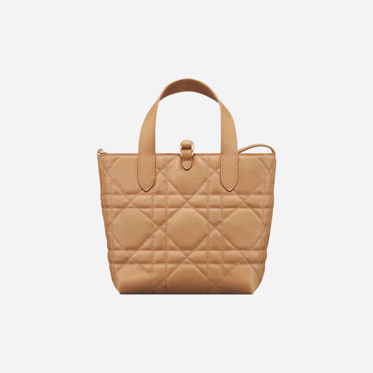 Dior Small Toujours Vertical Tote Bag, Back, Medium Tan