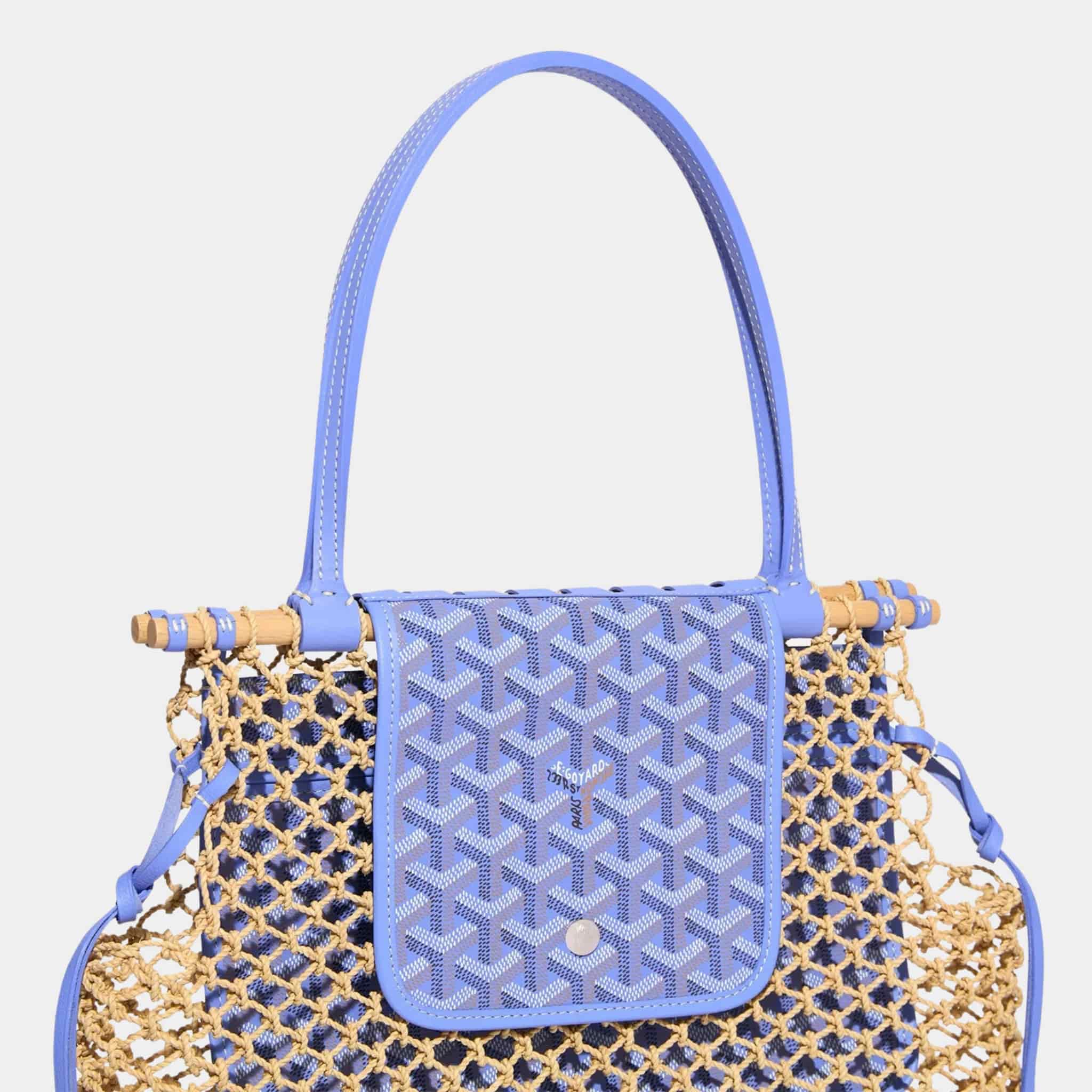Goyard Aligre Bag 2024 Limited Edition, Iris, Close