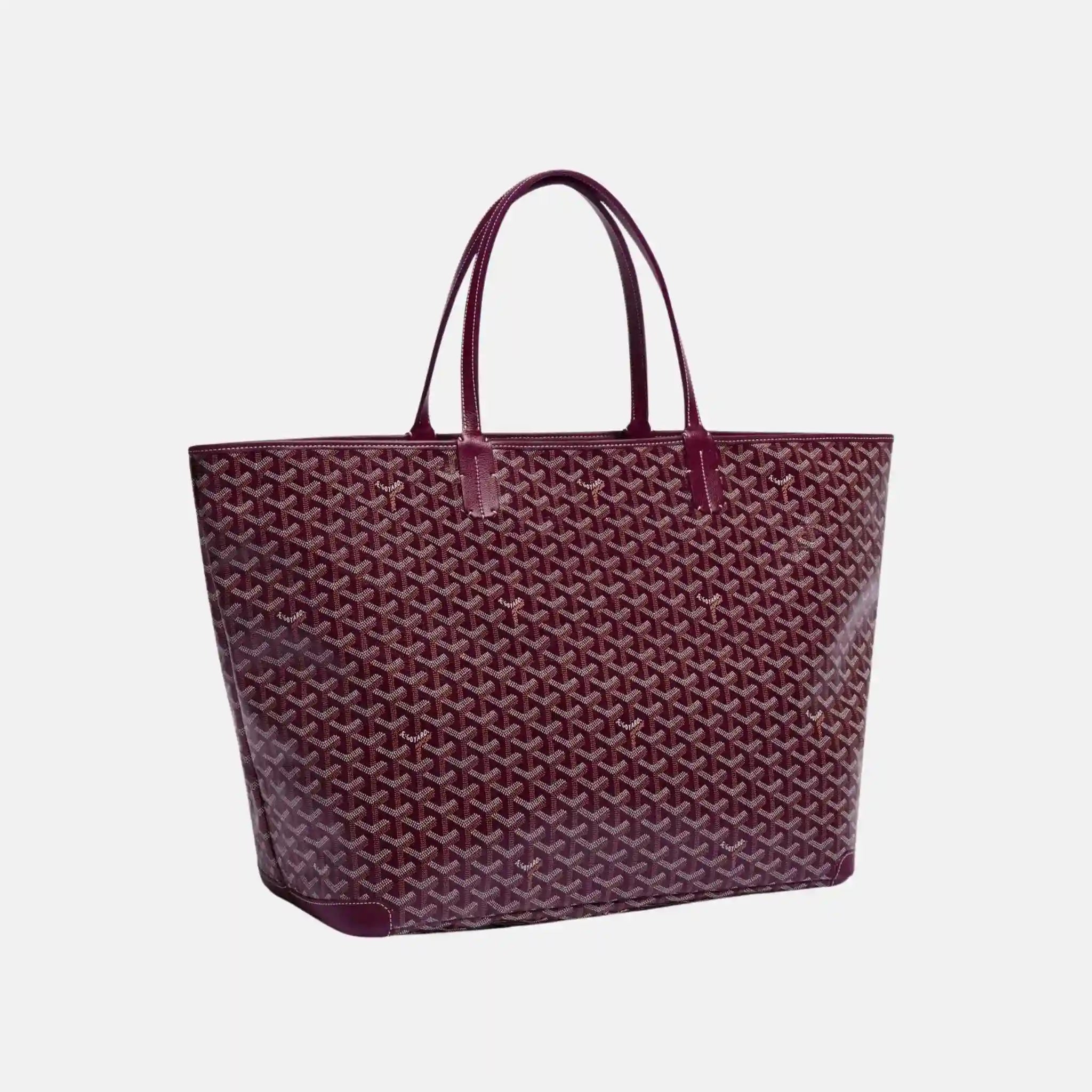Goyard Artois GM Bag, Burgundy