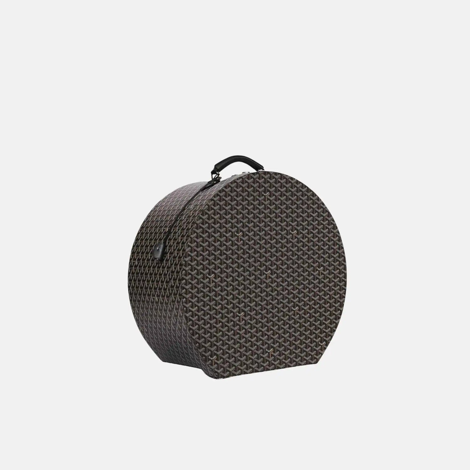 Goyard Boite Chapeau, Black, Front