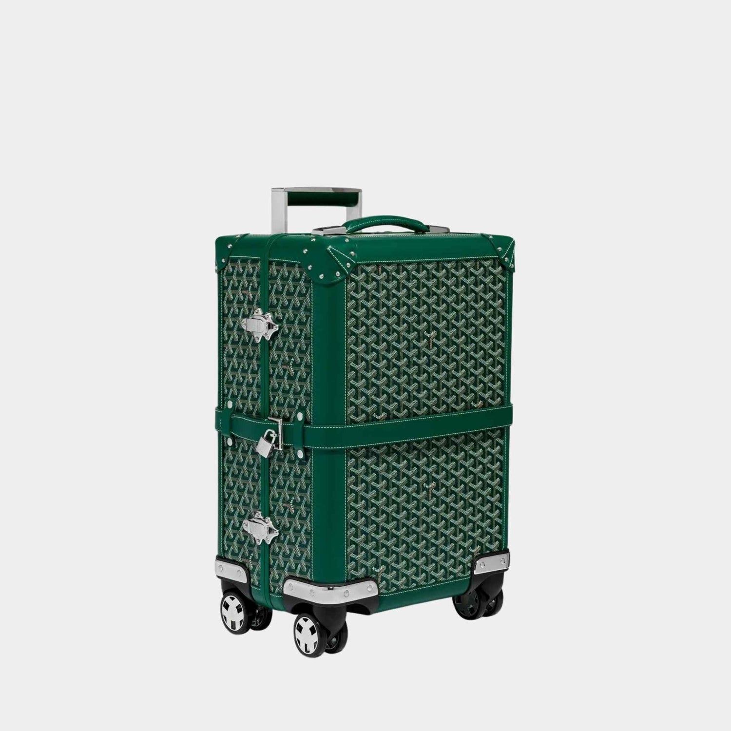 Goyard Bourget PM Trolley Case, Green
