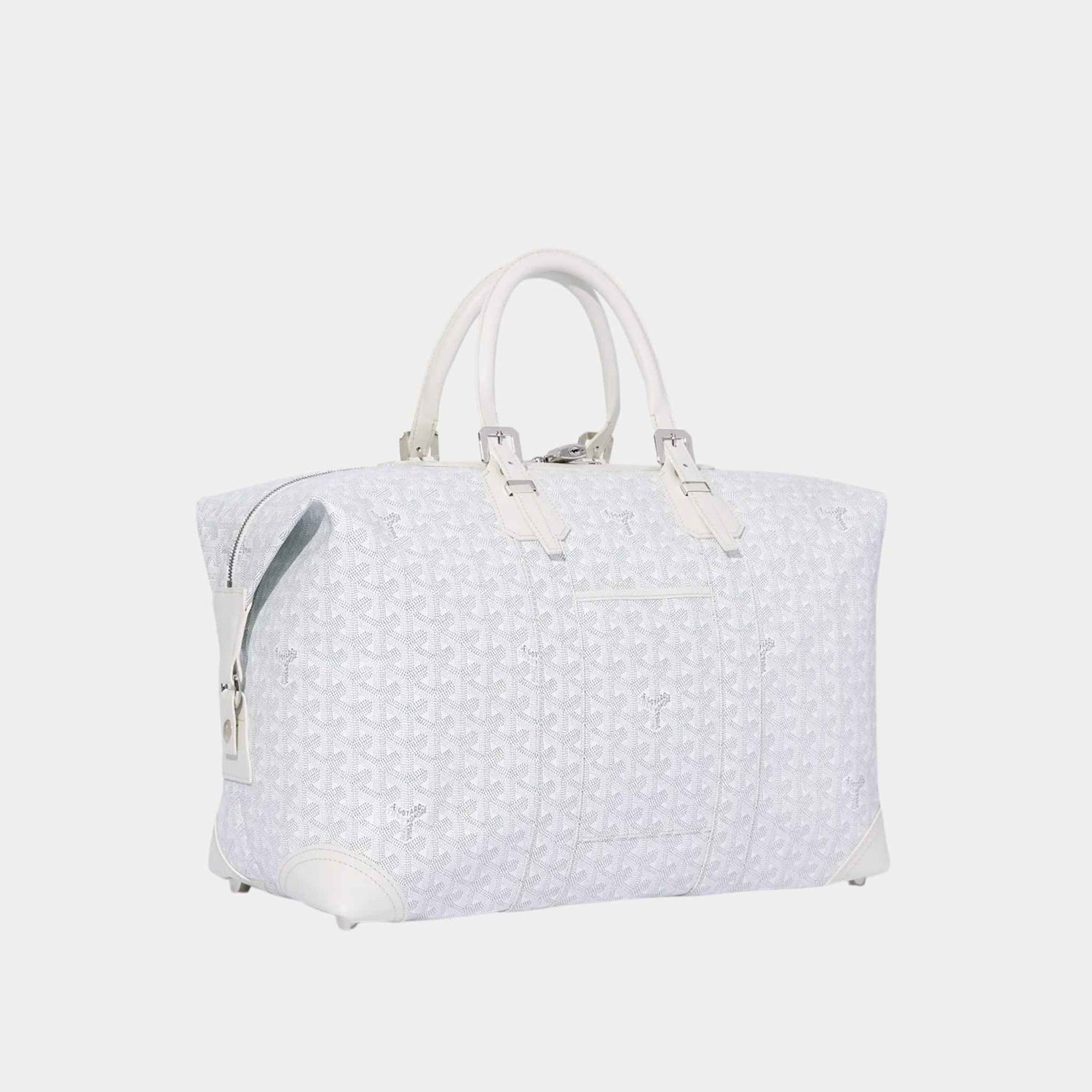 Goyard Bowling 45 Bag, White