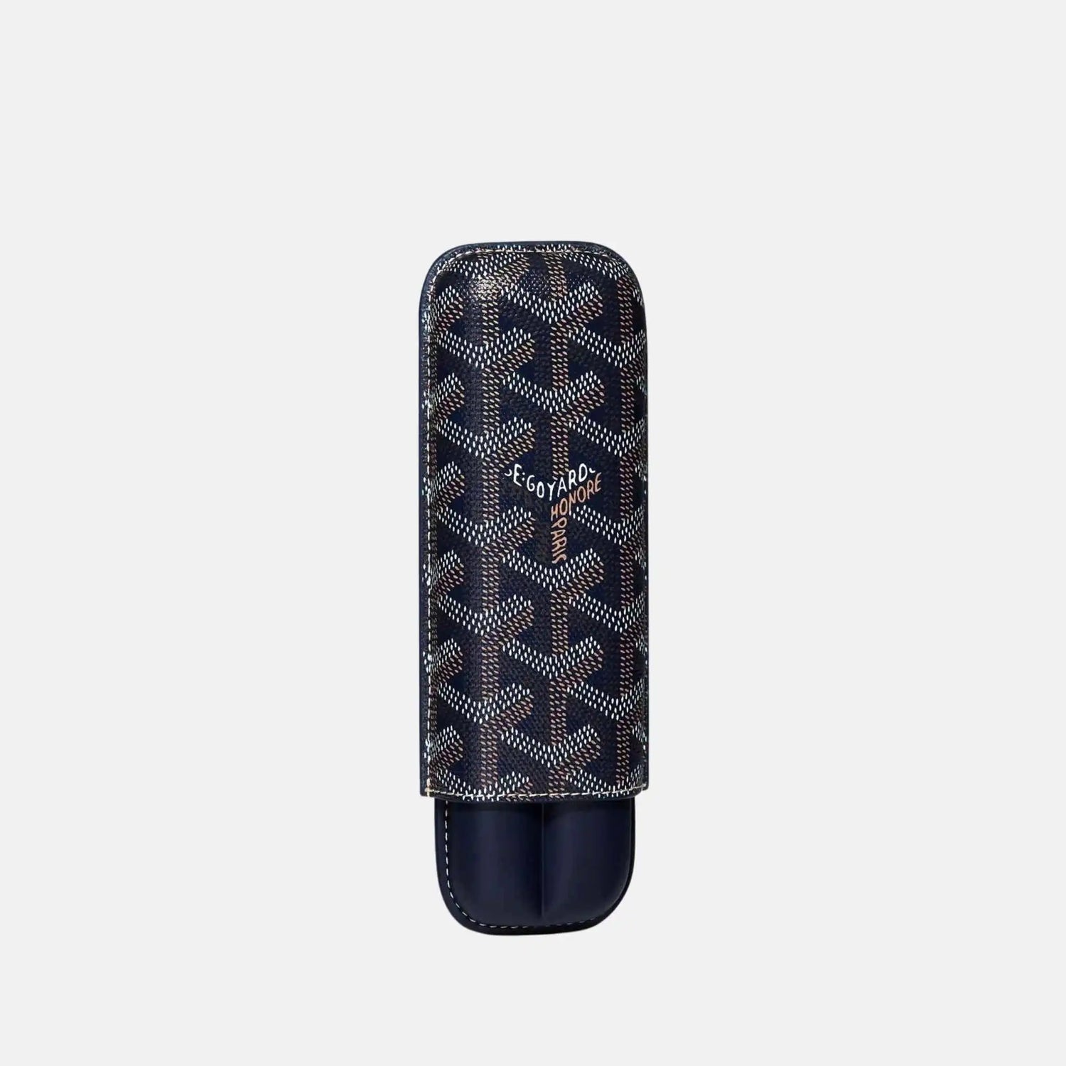 Goyard Churchill 2 Cigar Case, Navy Blue