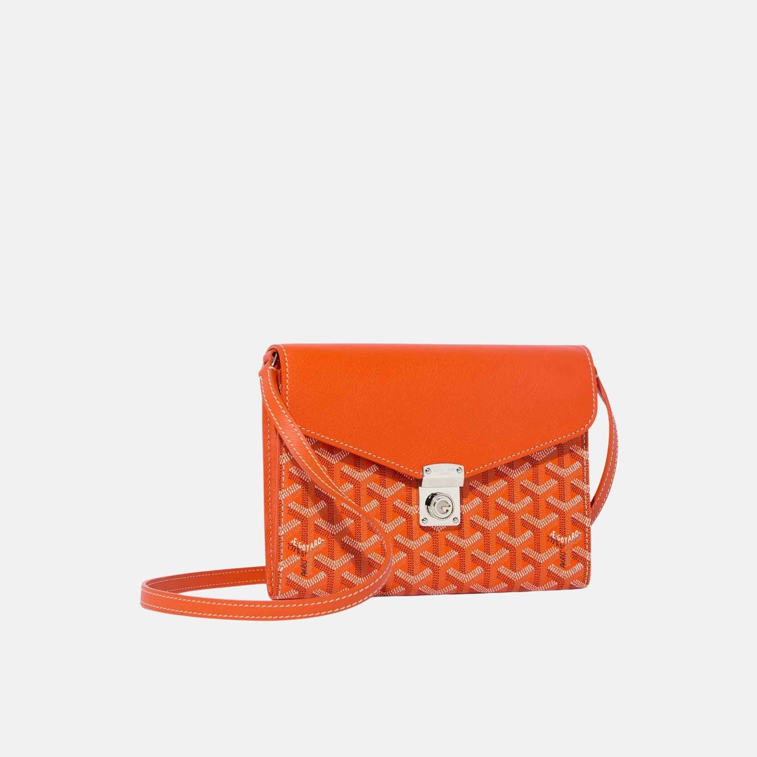 Goyard Chypre Wallet Pouch, Orange