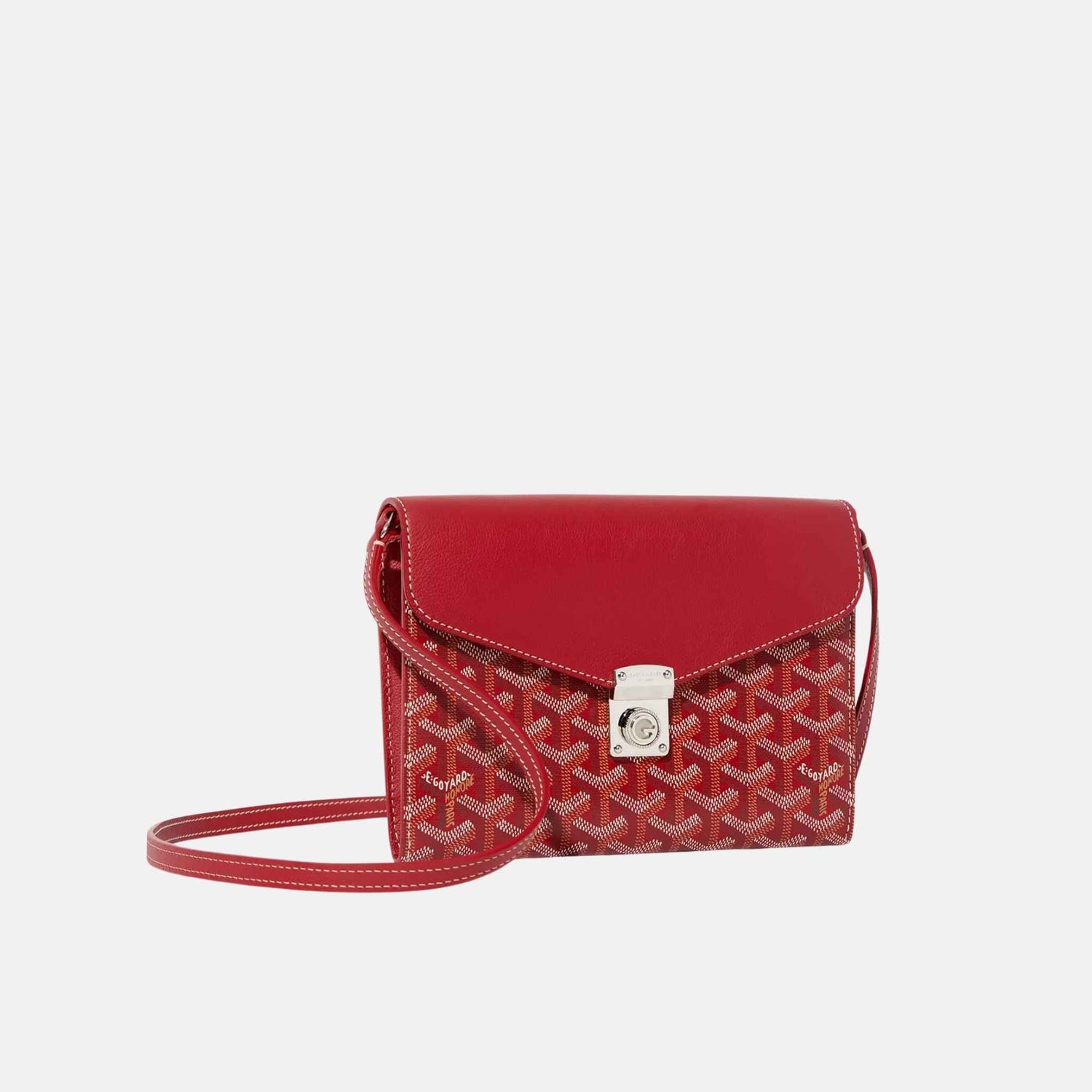 Goyard Chypre Wallet Pouch, Red