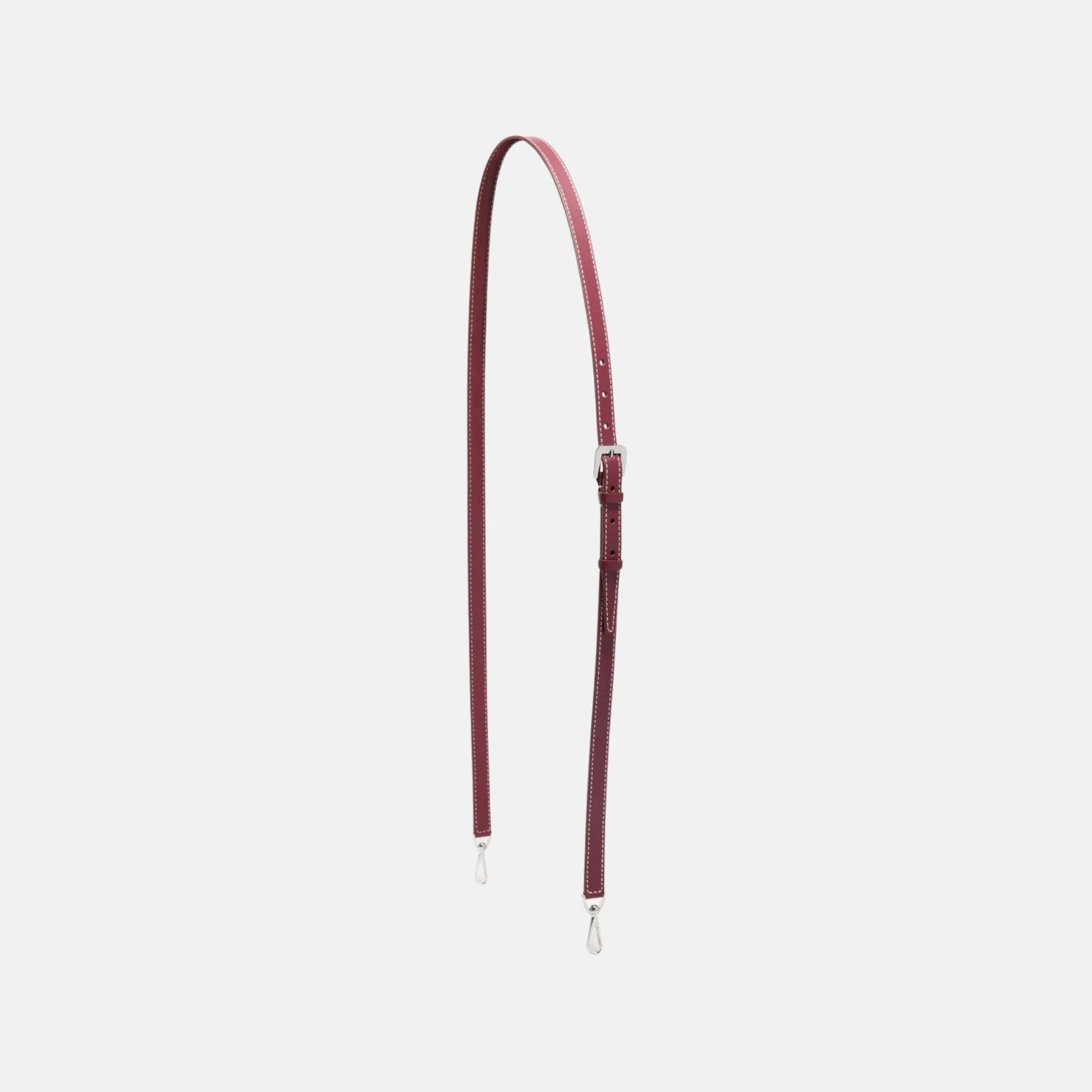 Goyard Cuir PM Strap, Burgundy