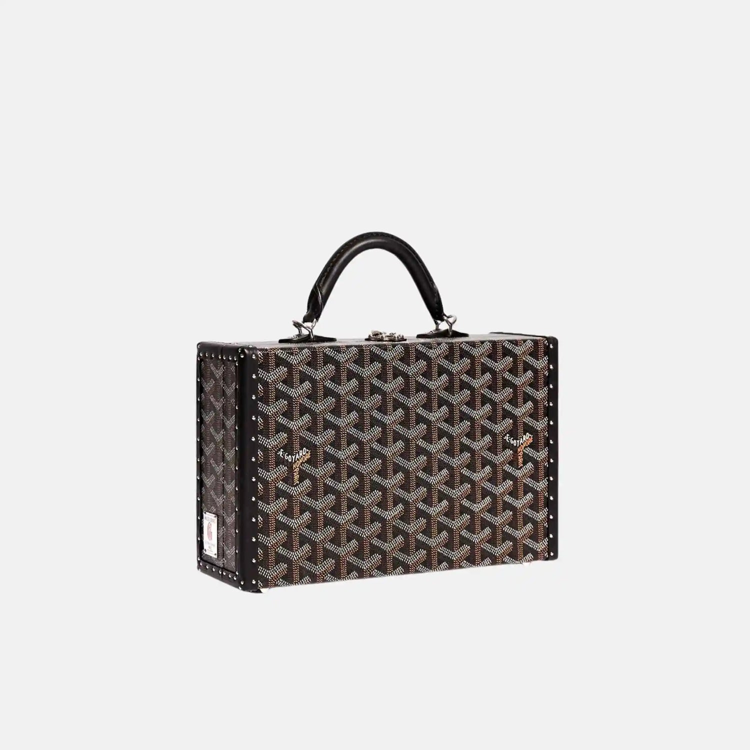 Grand Hotel Trunk Bag, Black, Front