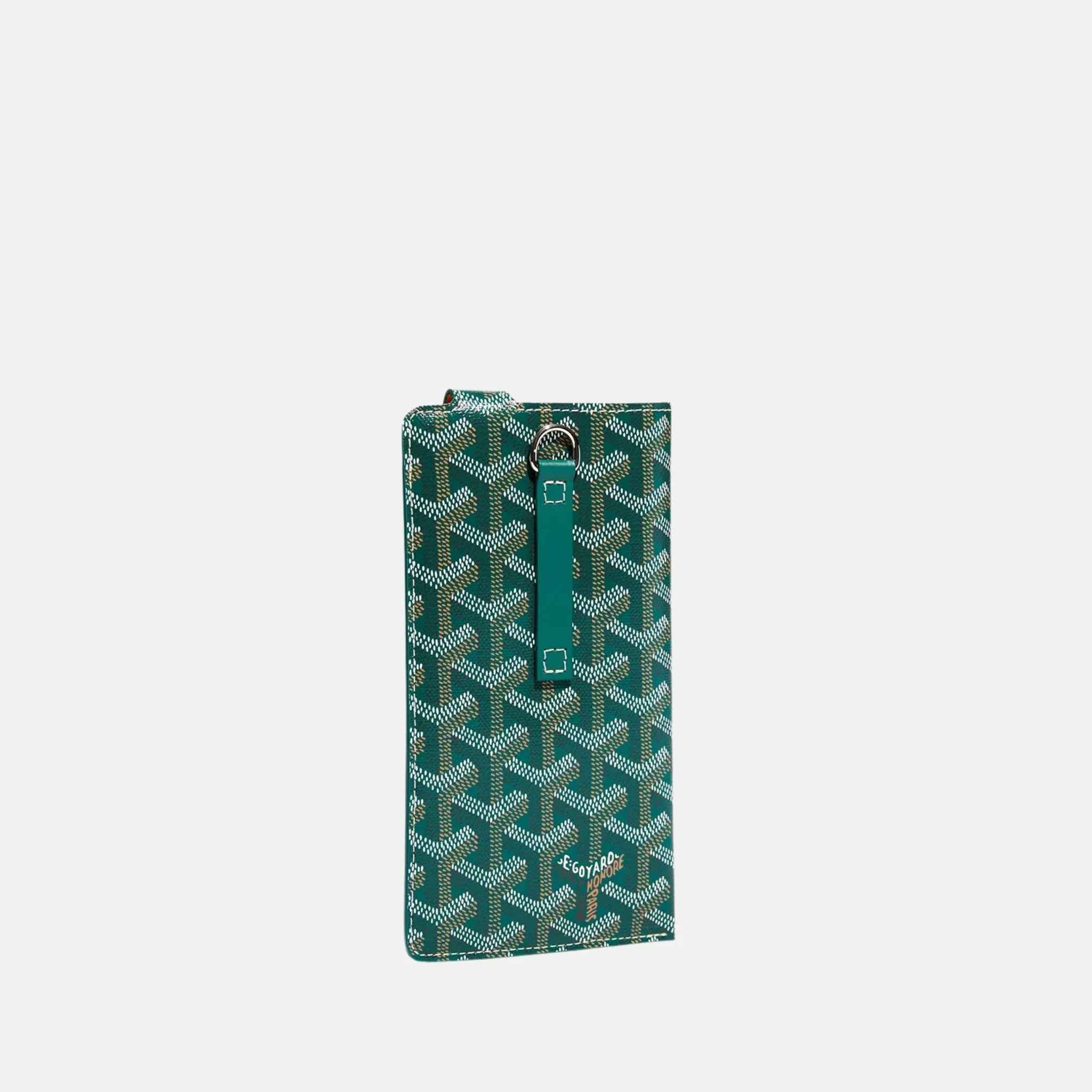 Goyard Montmartre GM Case, Green, Back