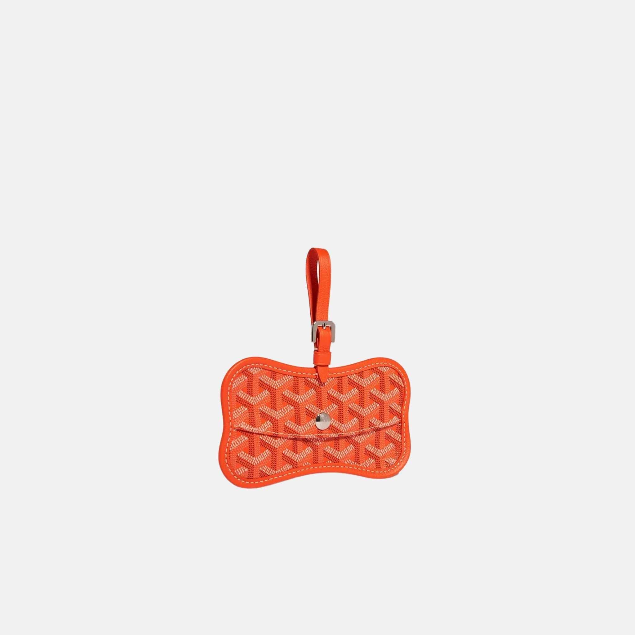 Goyard Os Grey Luxury Dog Pocket, Orange, Front