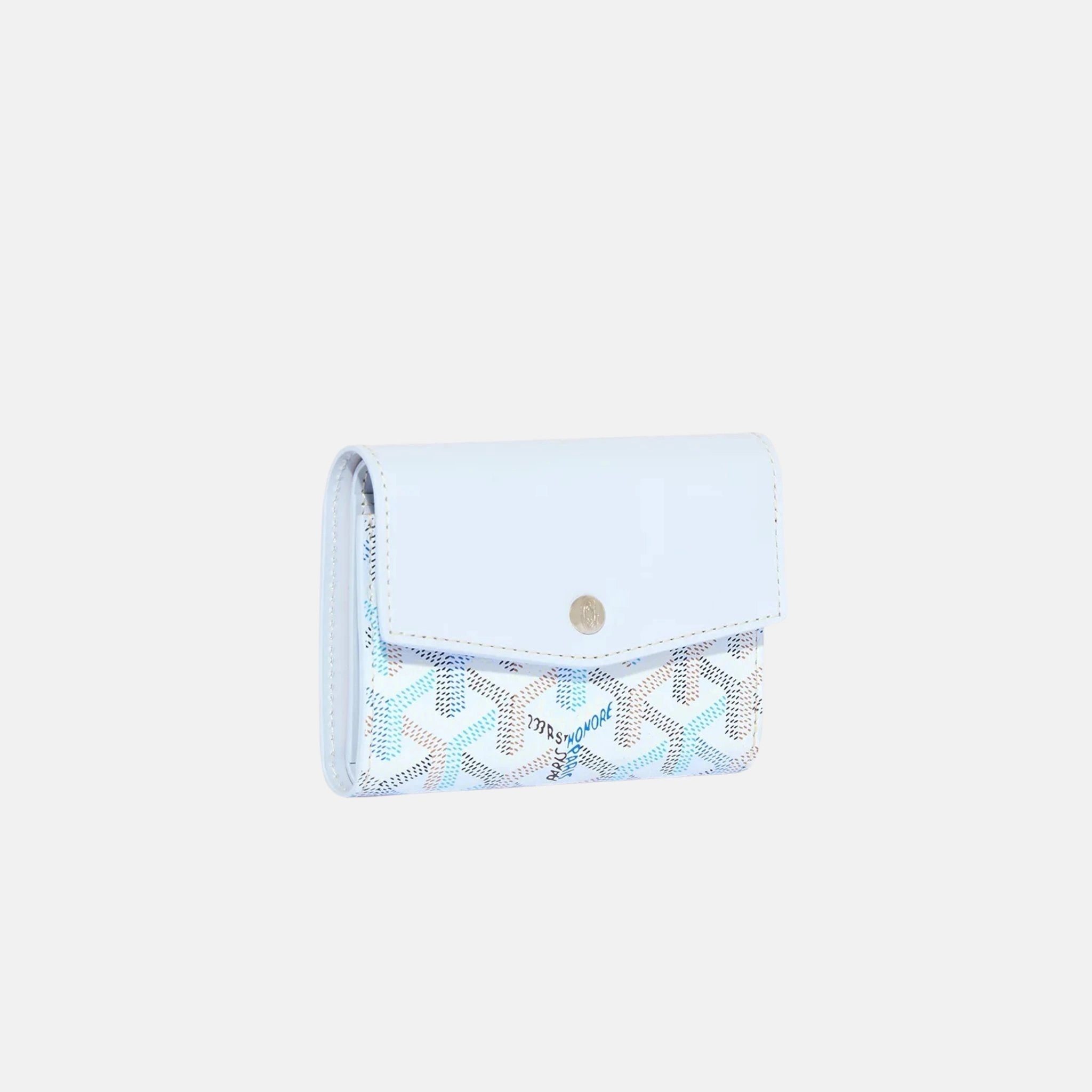 Goyard Saint Gabriel Wallet Limited Edition, Polar Blue, Front
