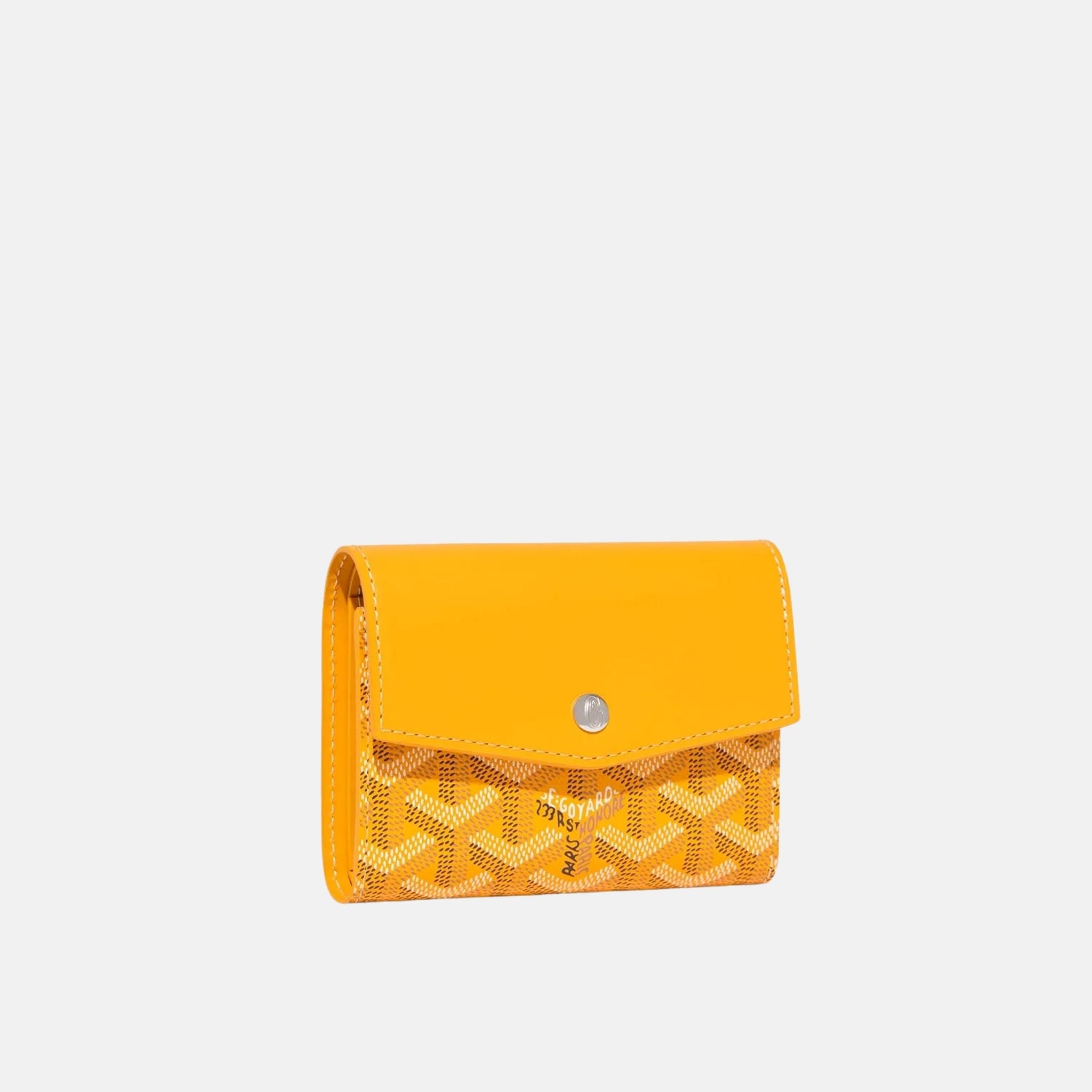 Goyard Saint Gabriel Wallet, Yellow