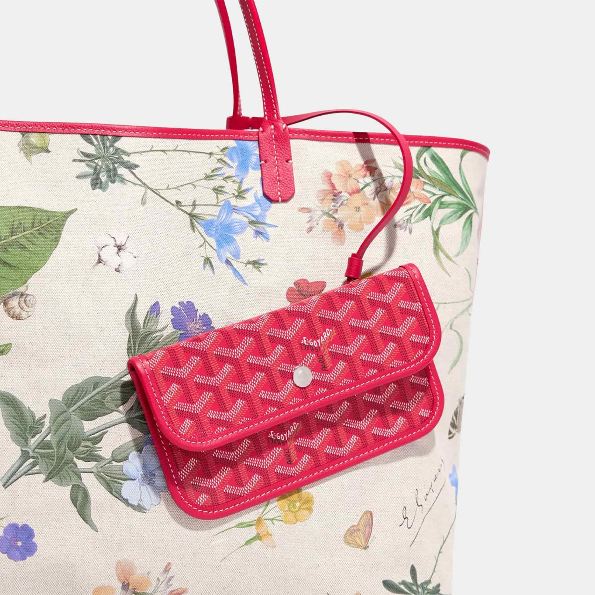 Goyard Saint Louis GM Bag 2025 Limited Edition, Fuchsia, Close
