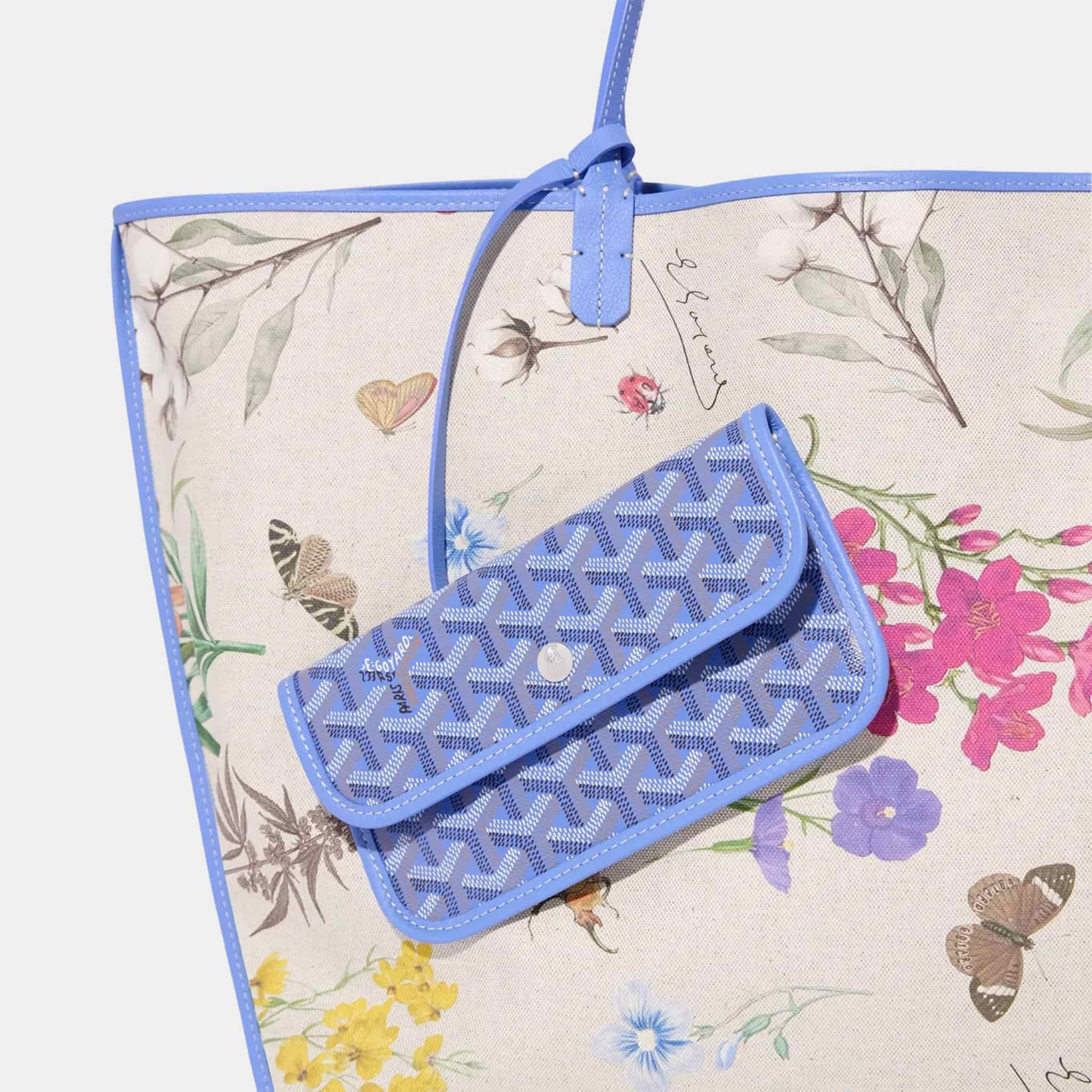 Goyard Saint Louis GM Bag 2025 Limited Edition, Iris, Close