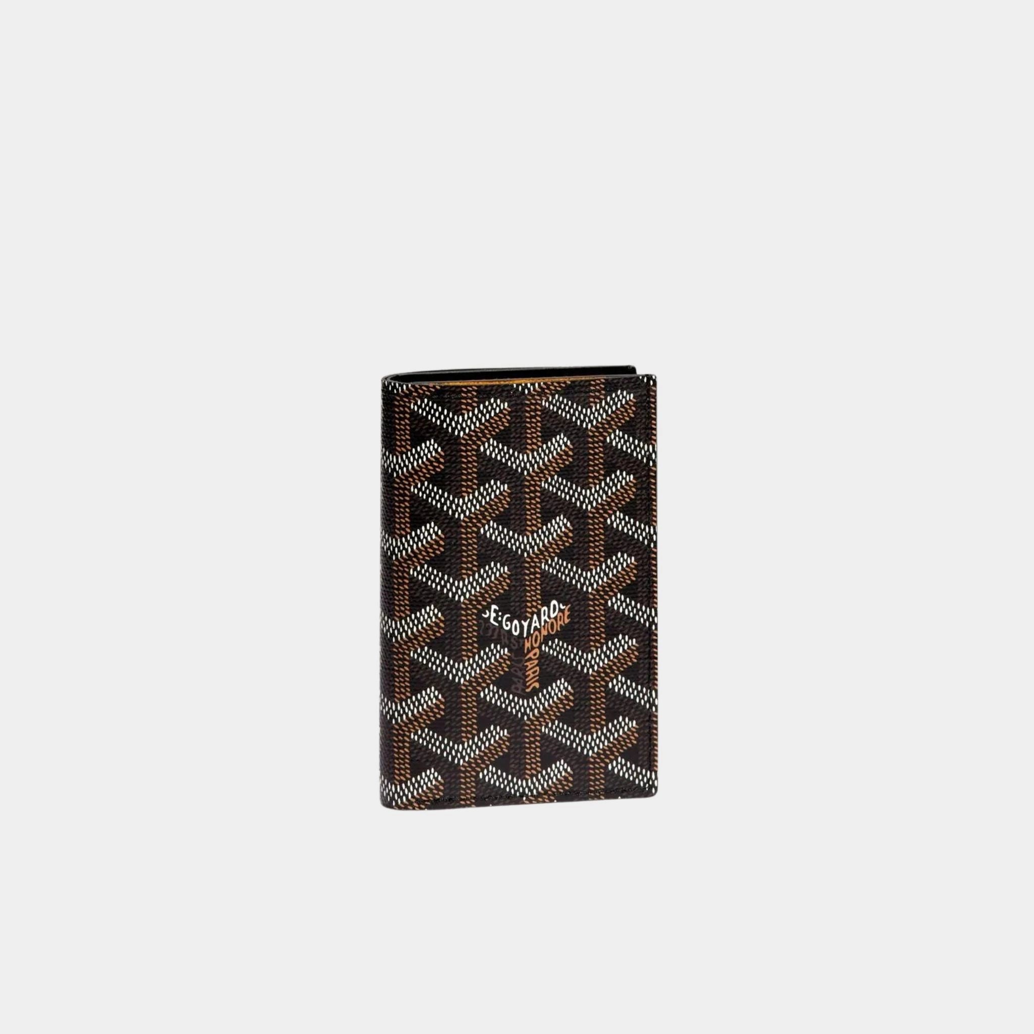 Goyard Saint Pierre Card Wallet, Black