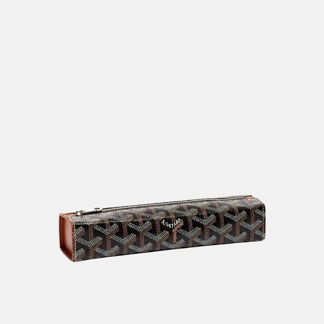 Goyard Trousse, Black and Tan, Front