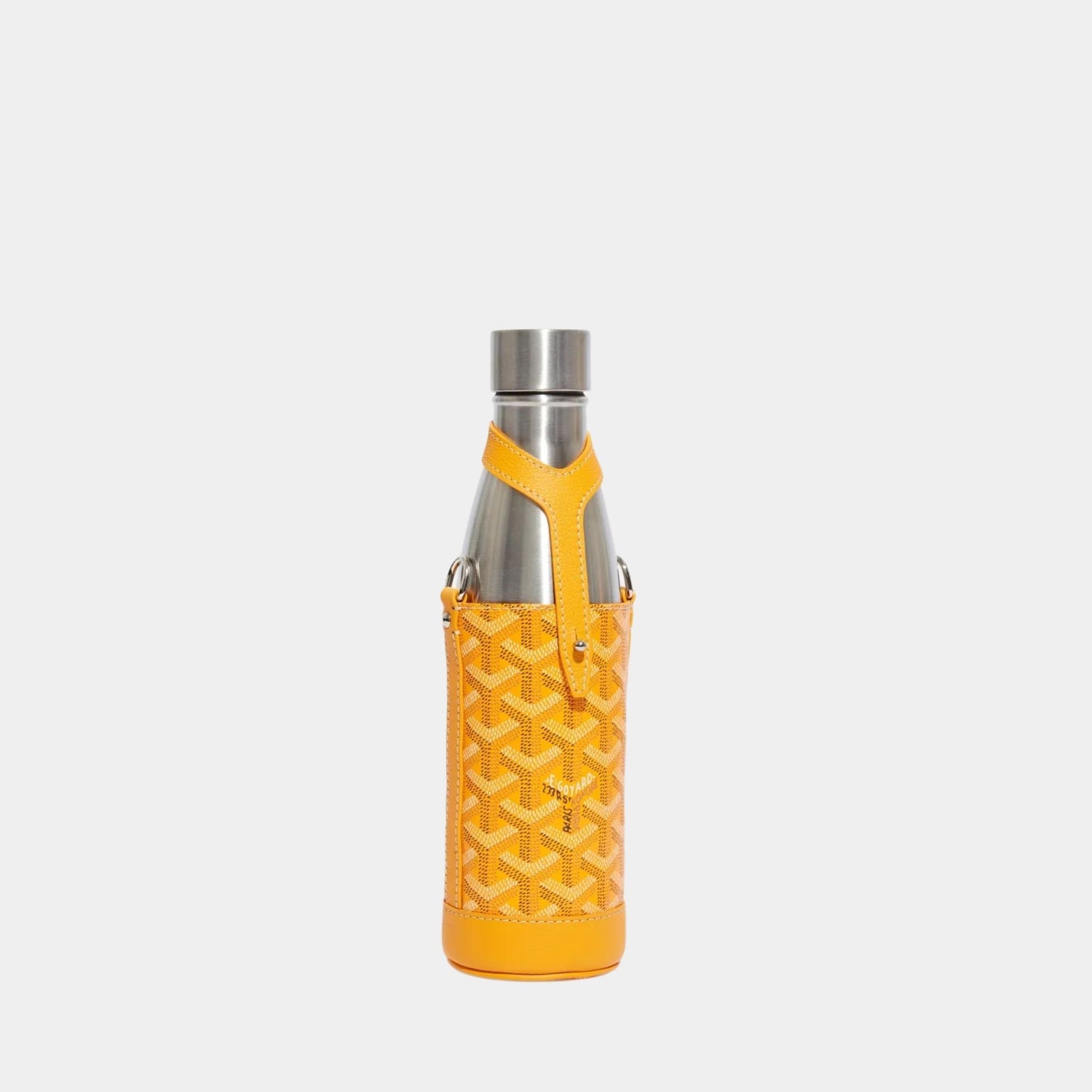 Goyard Yonne MM Case and Flask, Yellow