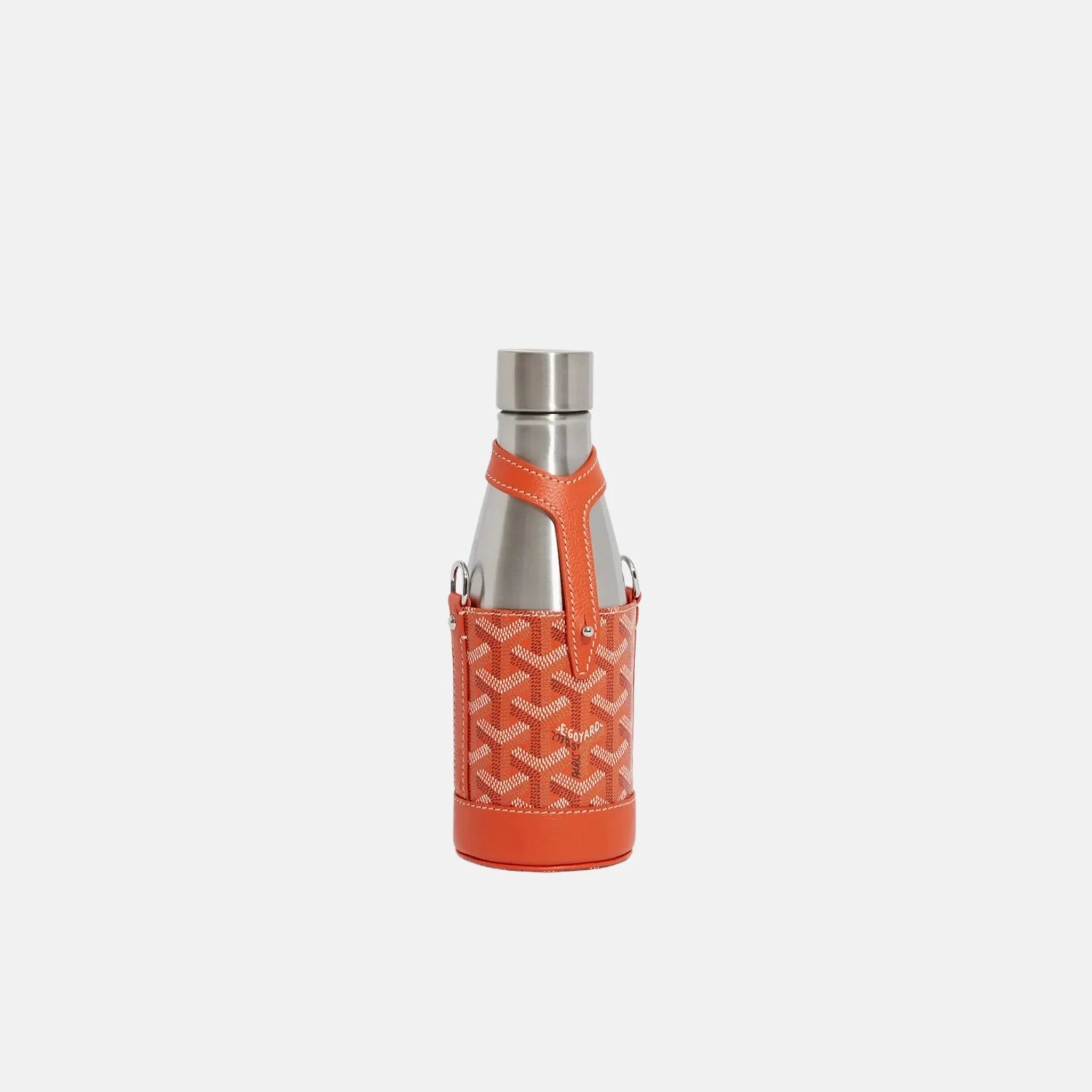 Goyard Yonne PM Case and Flask, Orange
