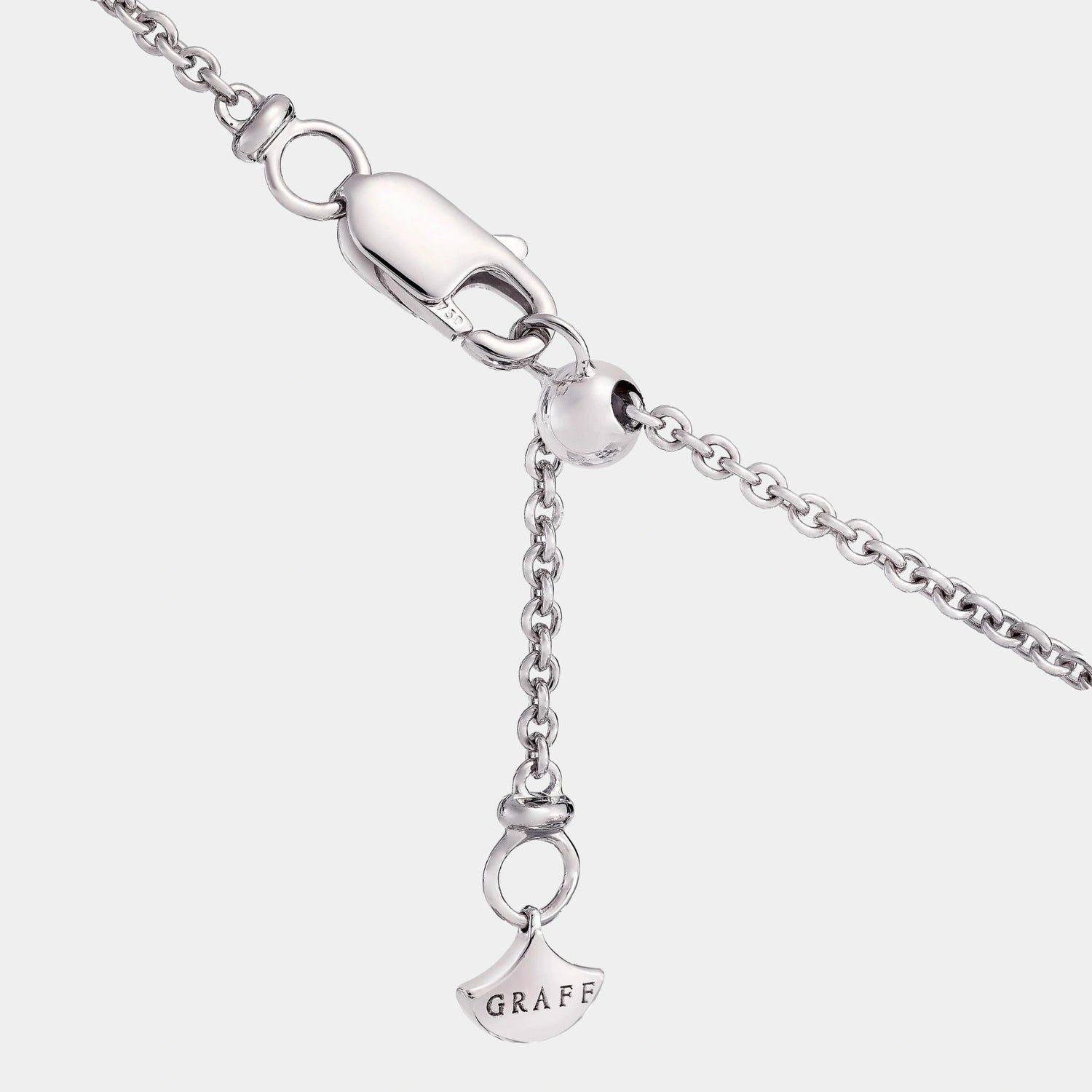Graff Tildas Bow Mini Diamond Pendant, Back
