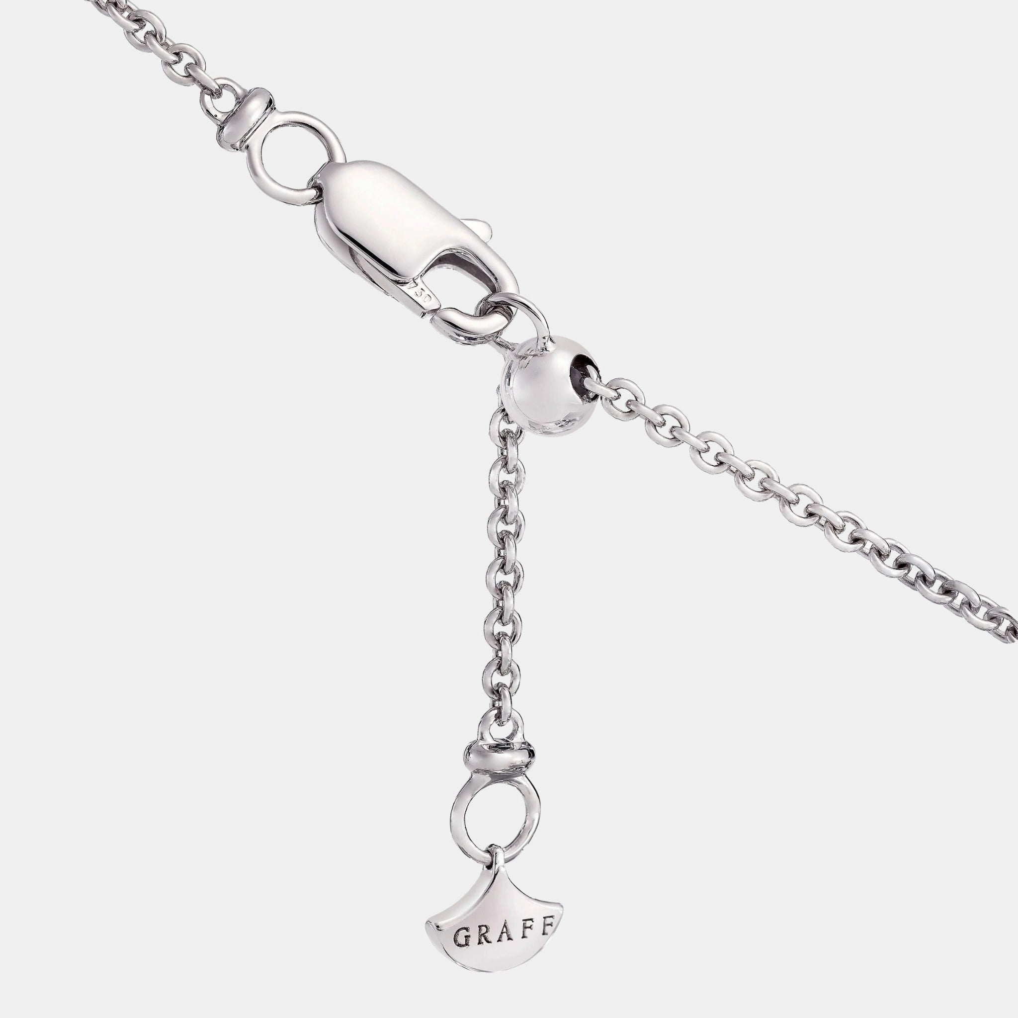 Graff Tildas Bow Mini Diamond Pendant, Back