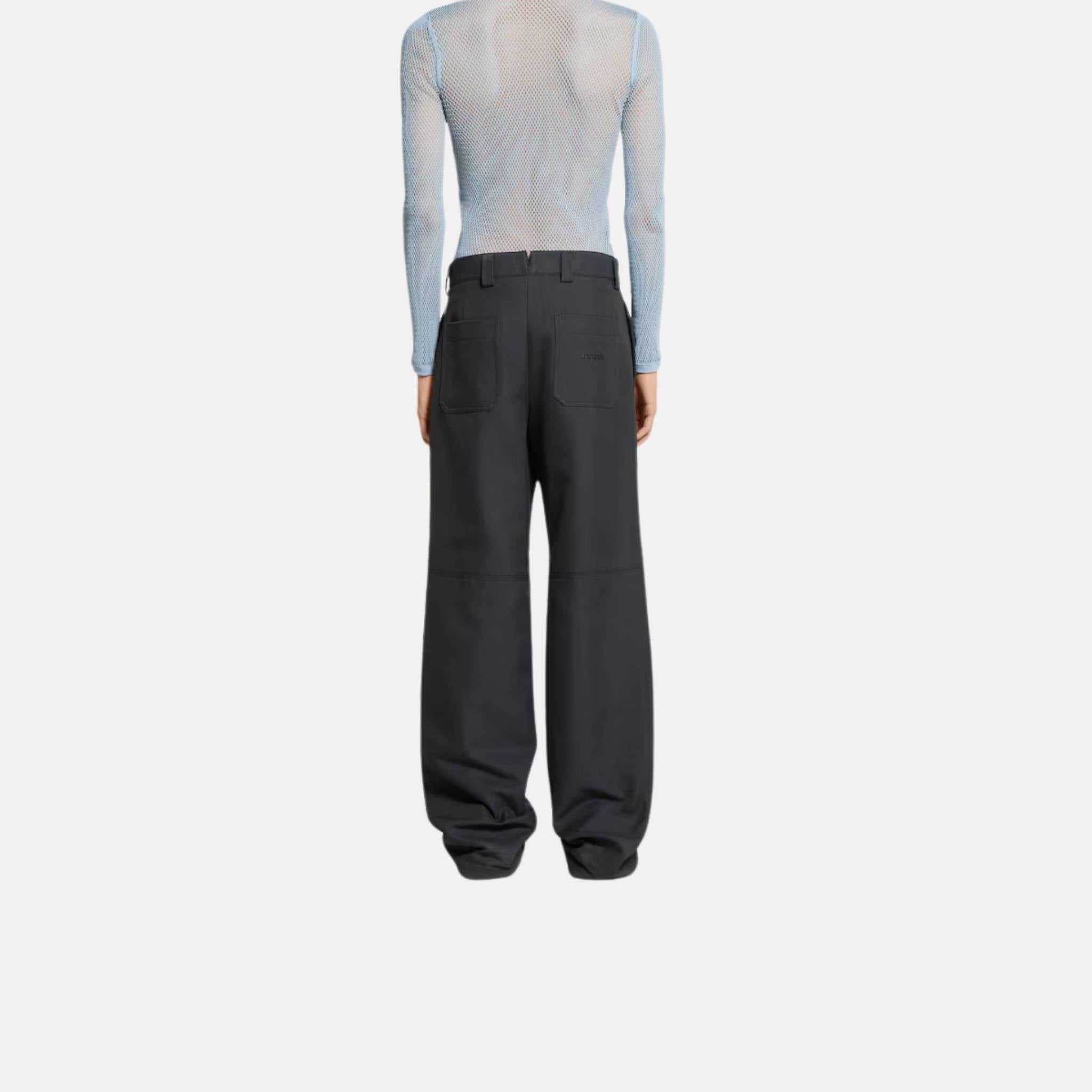 Gucci Cotton Fabric Blend Pant, Back