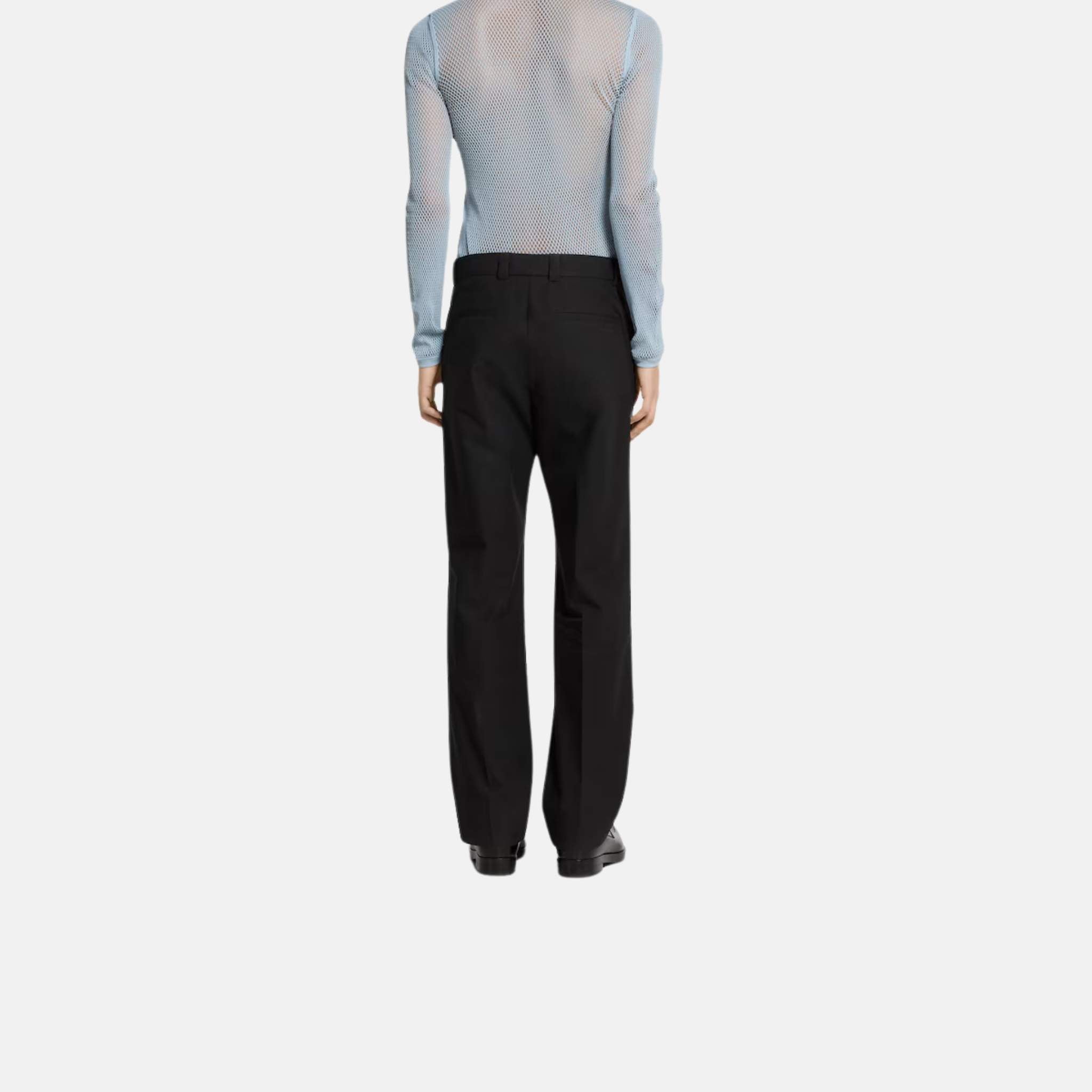 Gucci Cotton Poplin Pant, Black, Back
