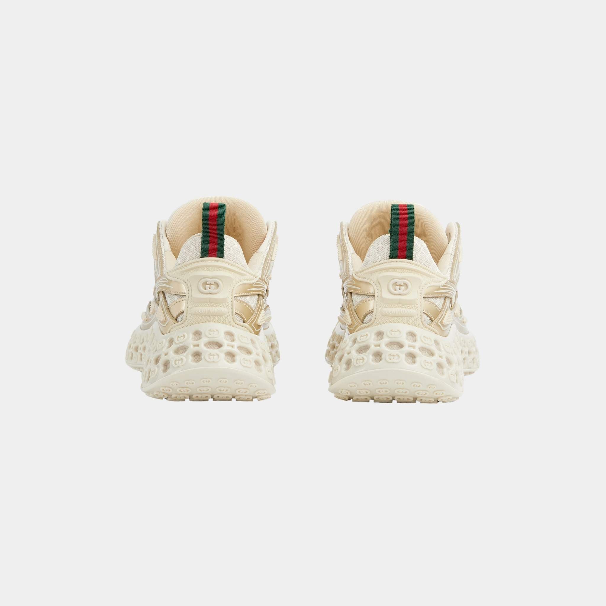 Gucci Cub3d Demetra Sneaker, Platinum, Back