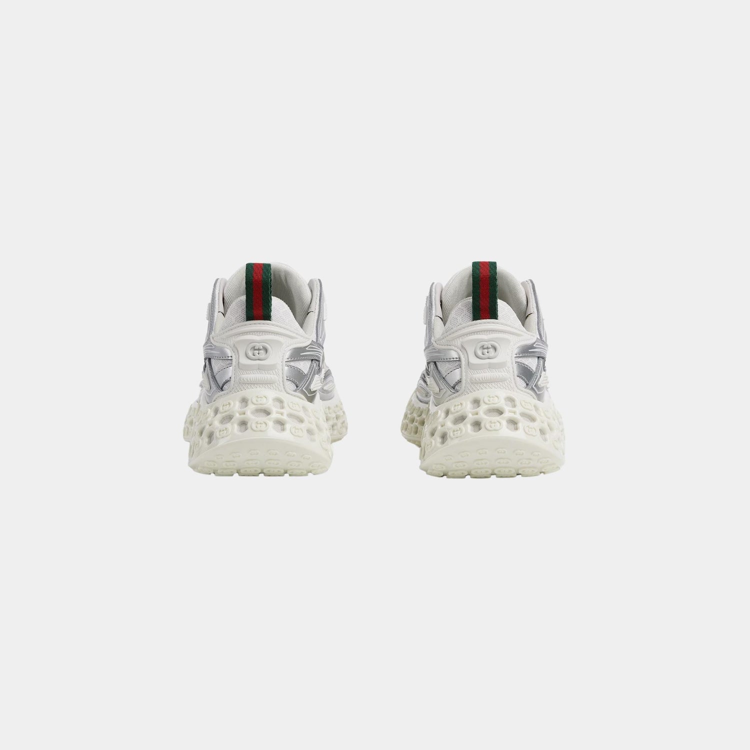 Gucci Cub3d Demetra Sneaker, White, Back