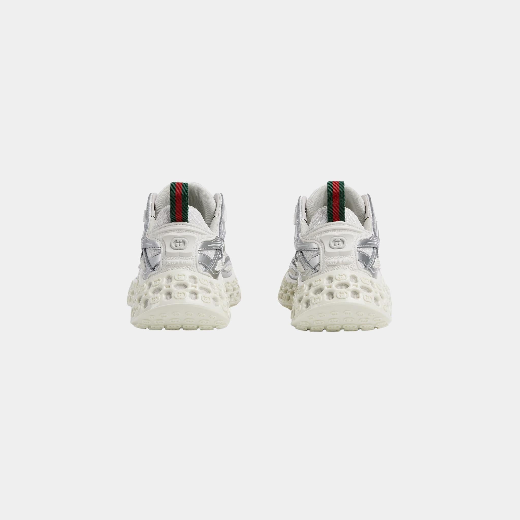 Gucci Cub3d Demetra Sneaker, White, Back